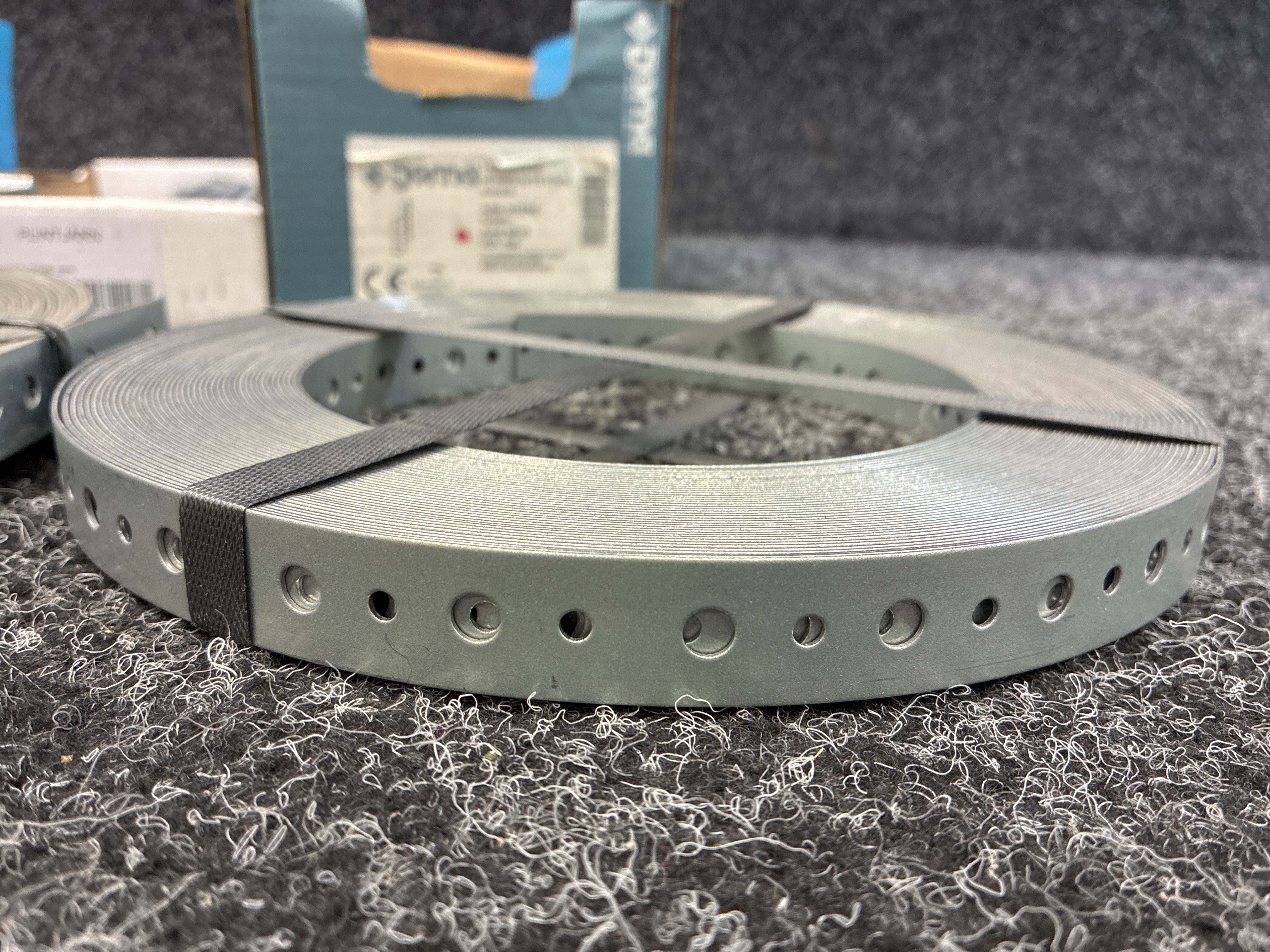 Perforated strips, perforated plates, plinth iron & roof ridge brackets ...