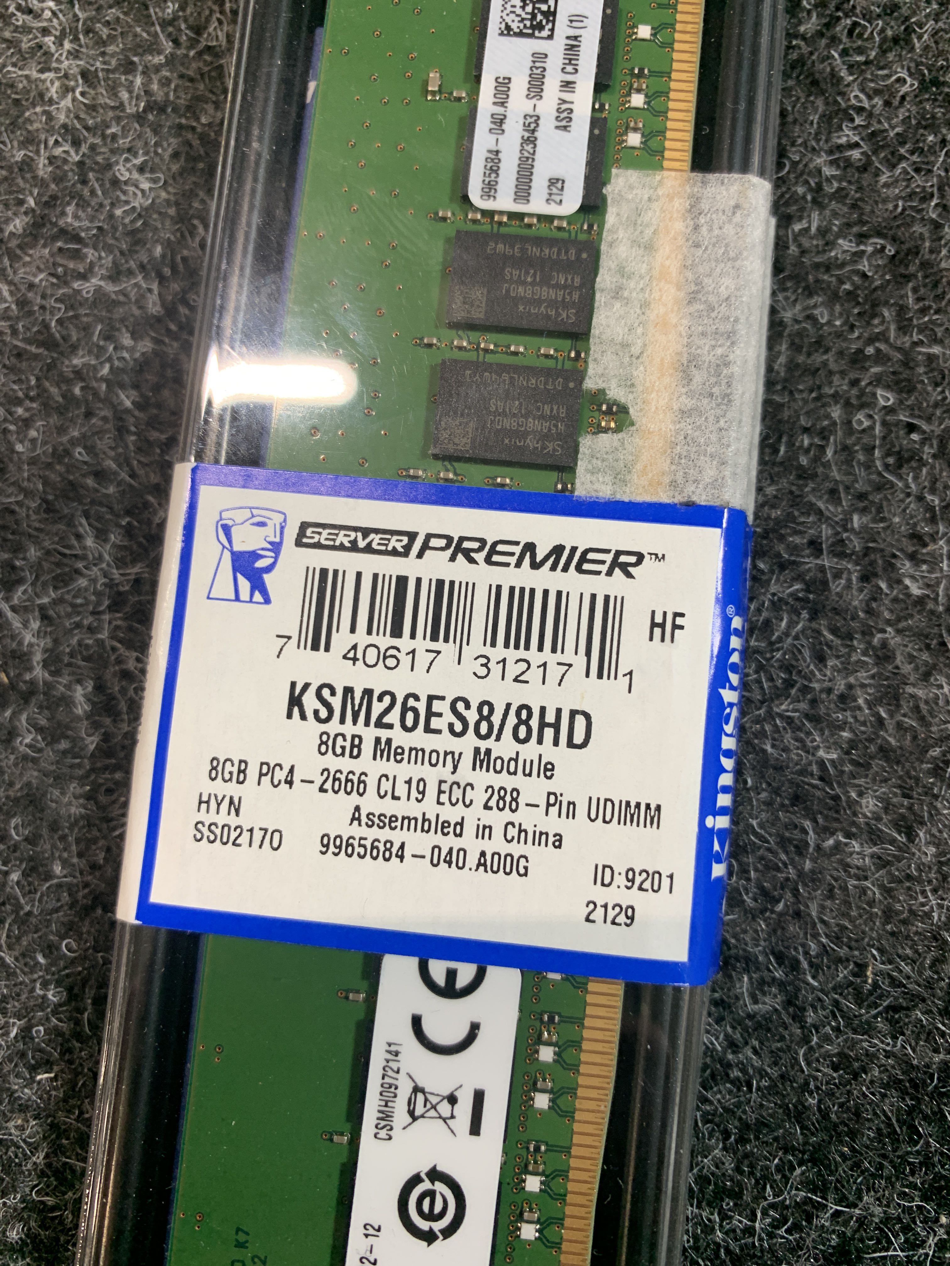 Ramston Kingston KSM26ES8 / 8HD 8gb DDR4 - PS Auction - We value 