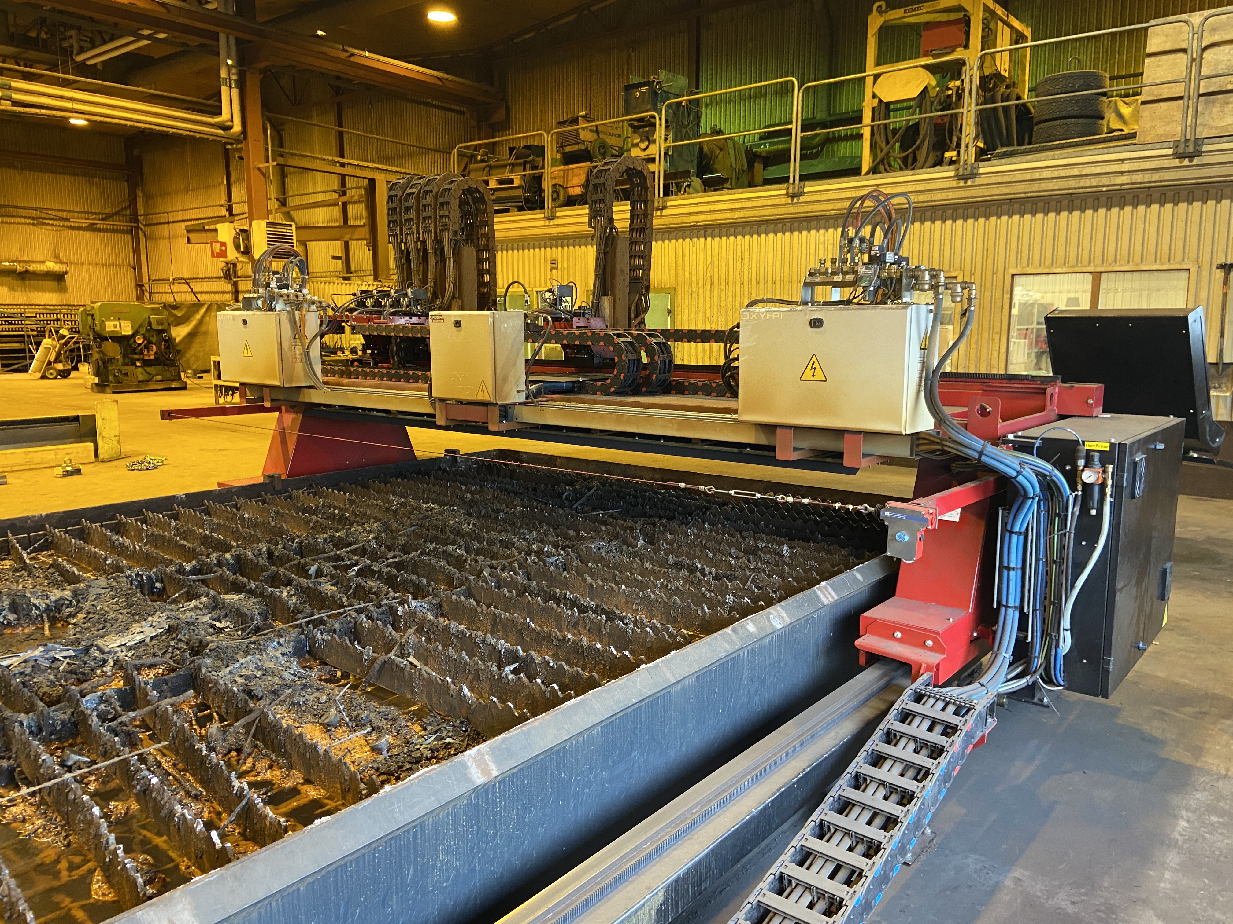 Gas cutting table Lincoln Oxytome 35 -2018 - PS Auction - We value the ...