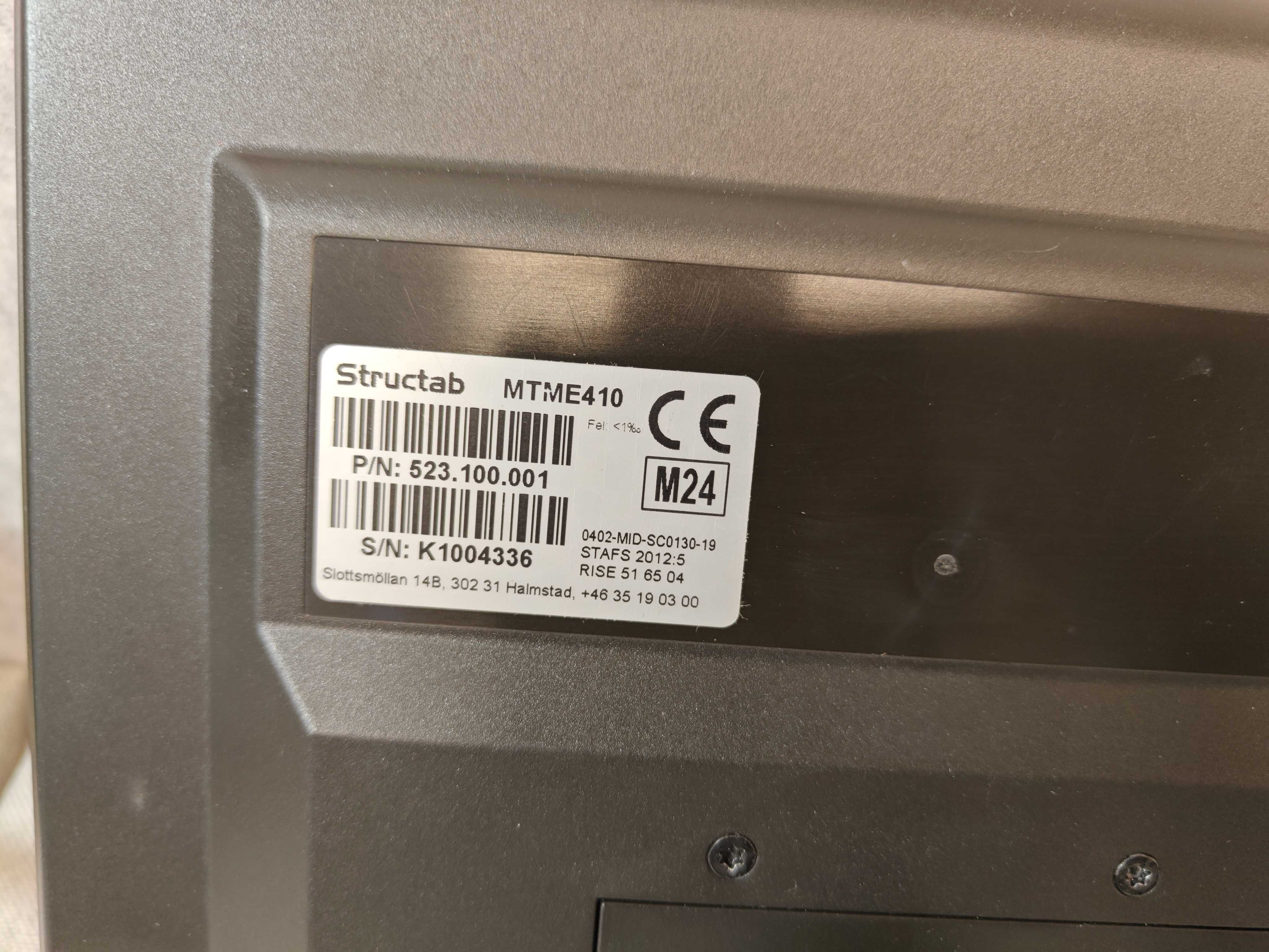 Structab Ab Taxameterutrustning med tillbehör - Structab MegTax (5st) - Auktioner ...