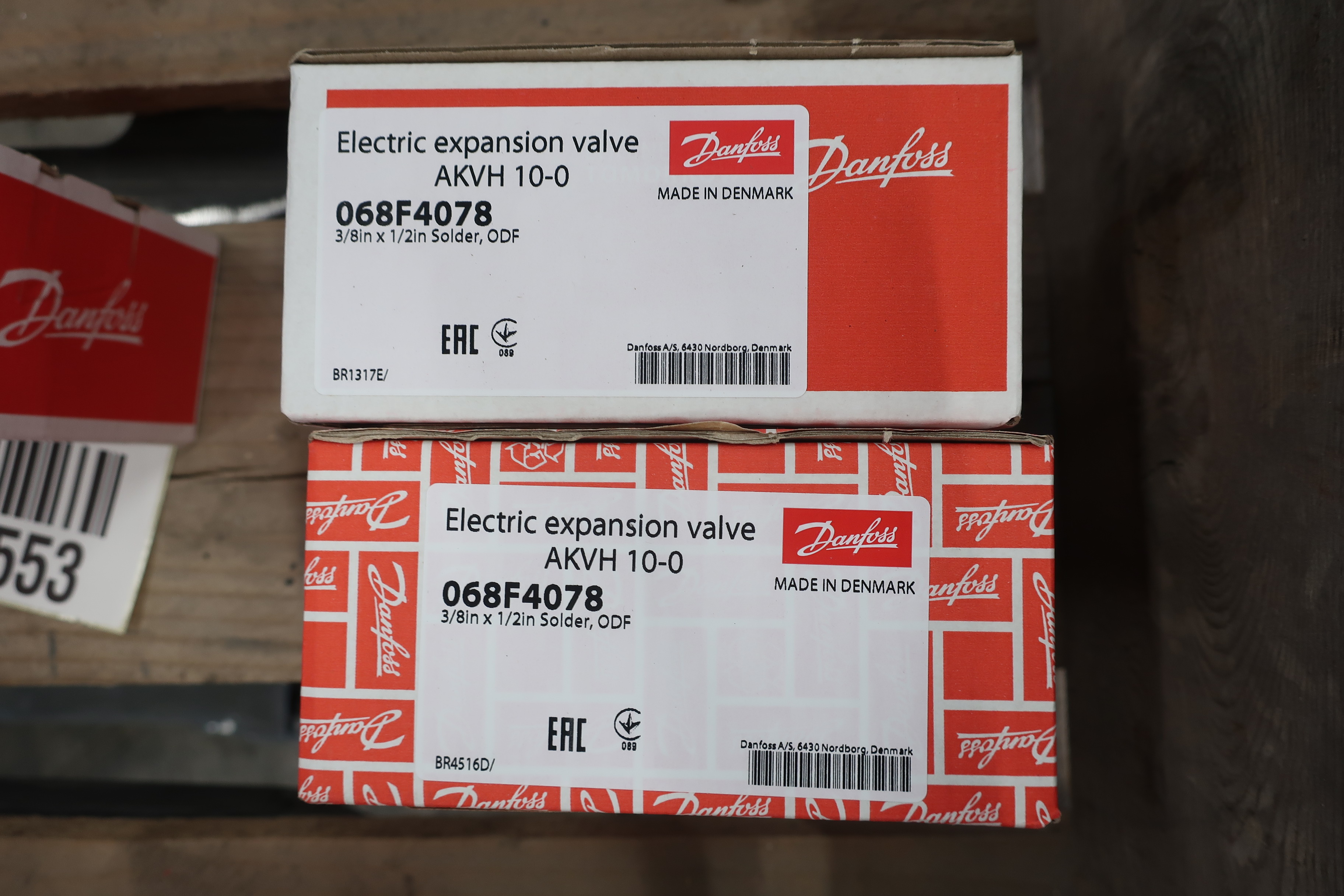 2 st Expansionsventiler Danfoss AKVH 10-0 - Fri frakt - Auktioner ...