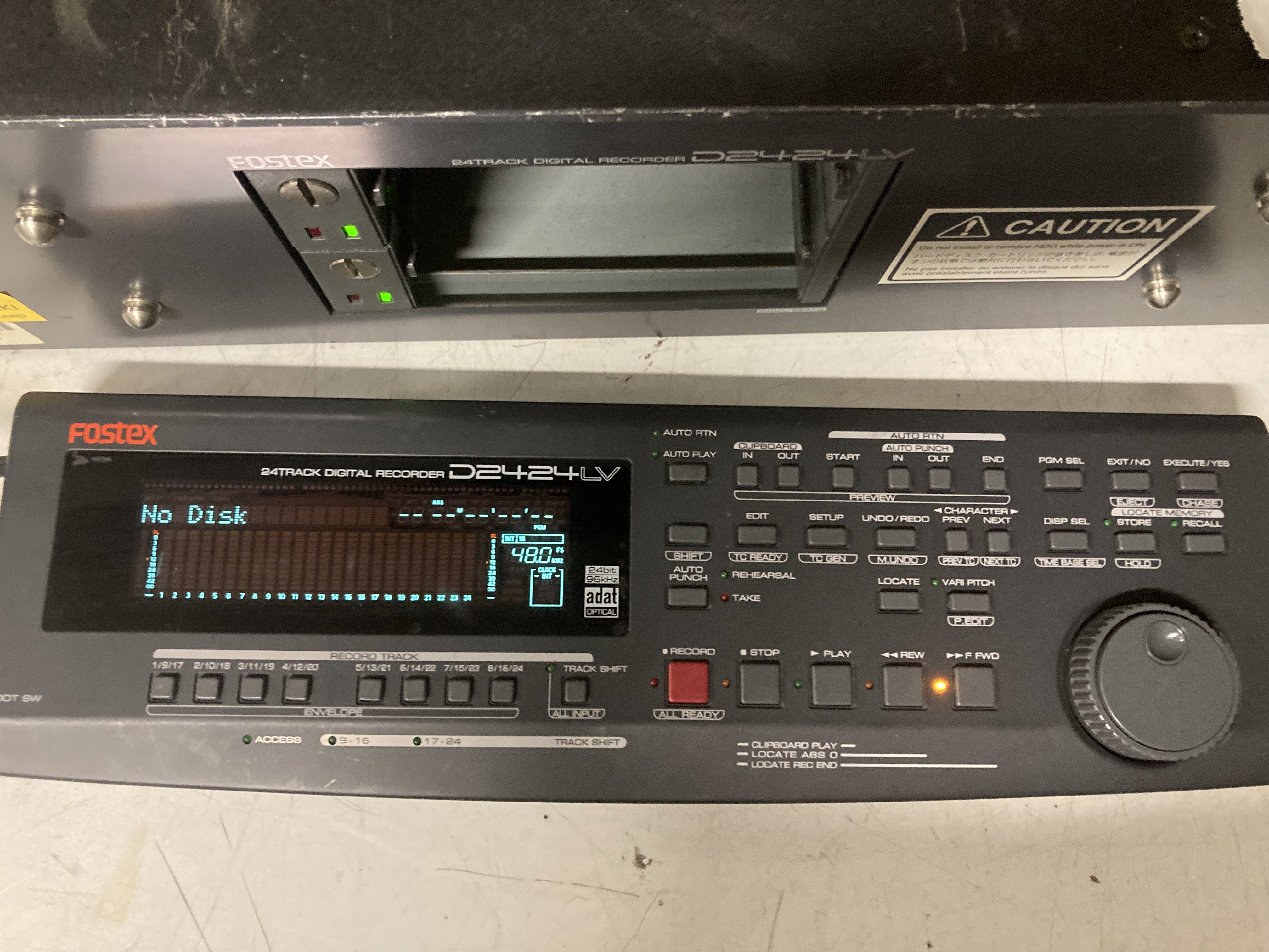 Fostex D2424LV 24 Track Digital Recorder - PS Auction - We