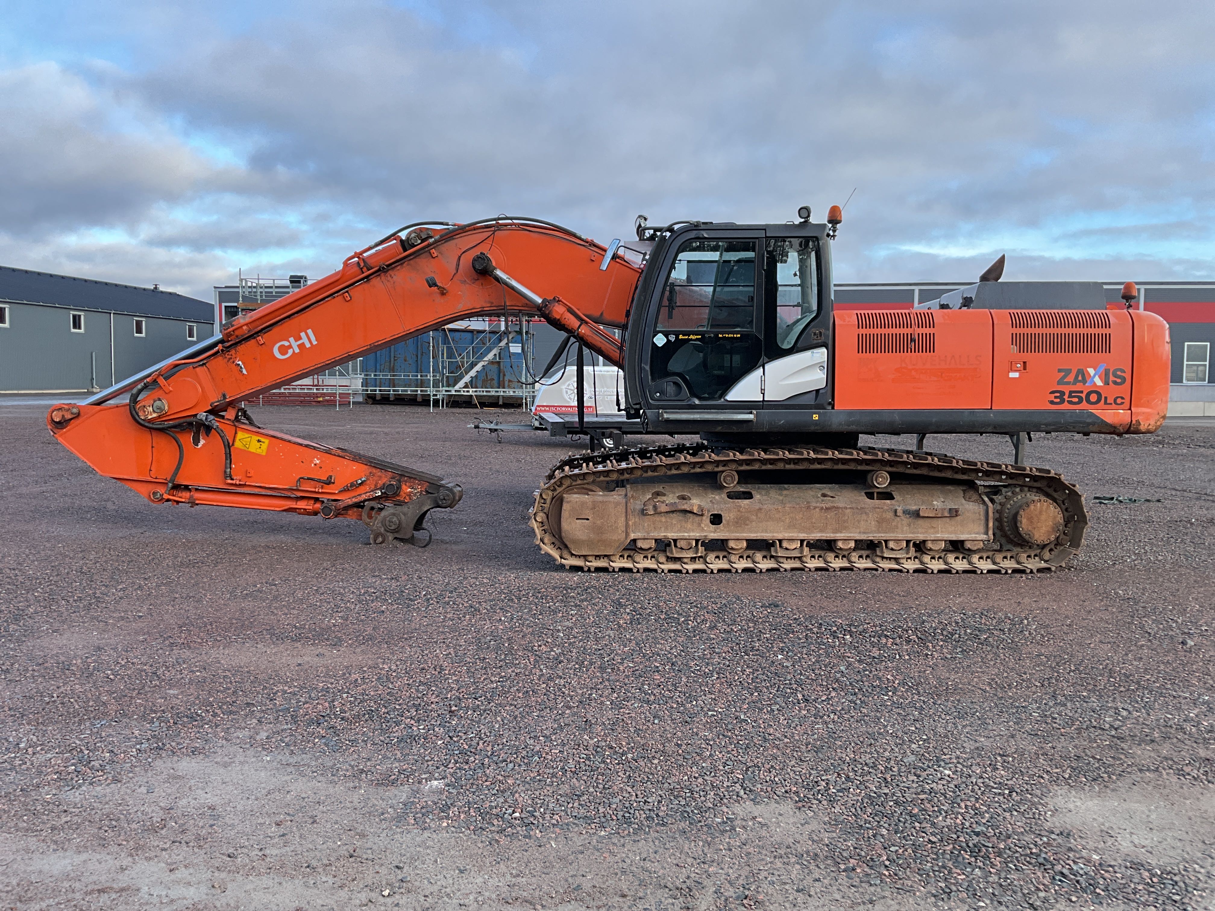 Tracked excavator Hitachi ZX350LC-5B -2012 - PS Auction - We value