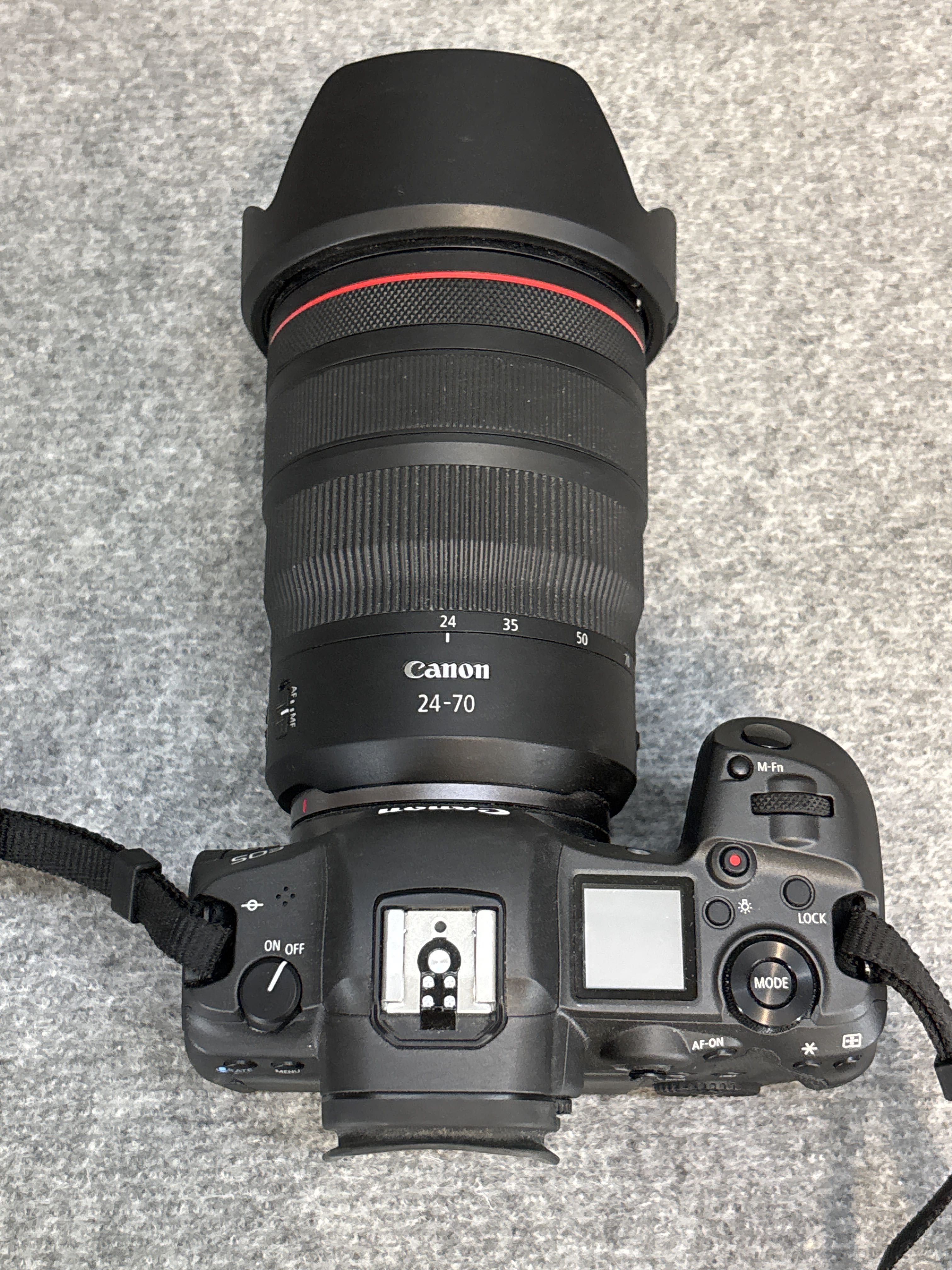 System camera with zoom lens - Canon EOS R5 x Canon RF 24-70 - PS