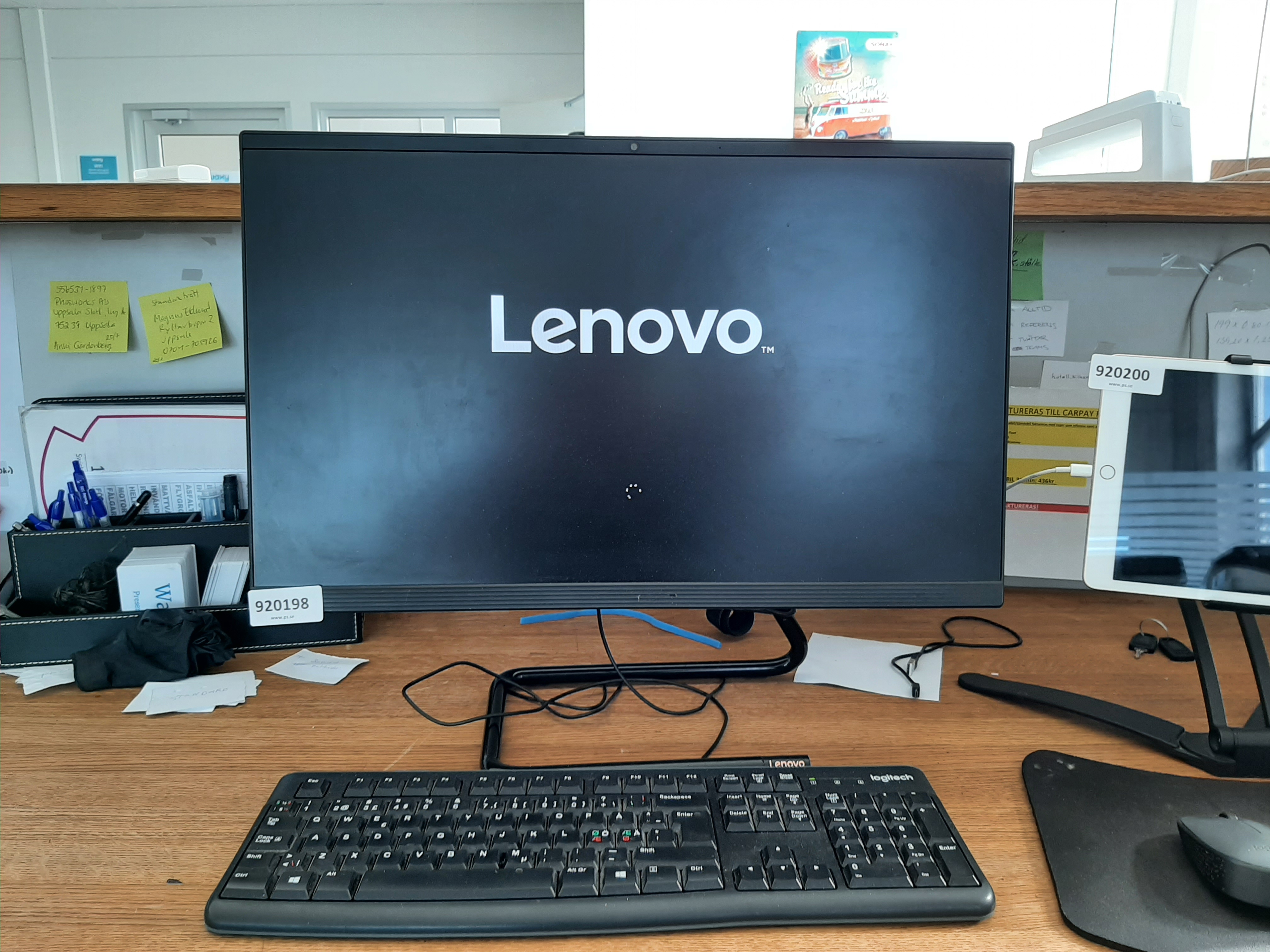 All-in-one computer, Lenovo A340-24ICK - PS Auction - We value the