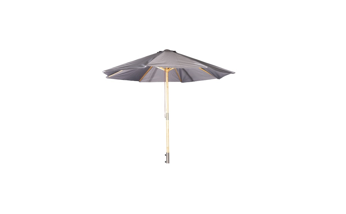 Wooden parasol Ingelstad Around Gray PS Auction We value the future