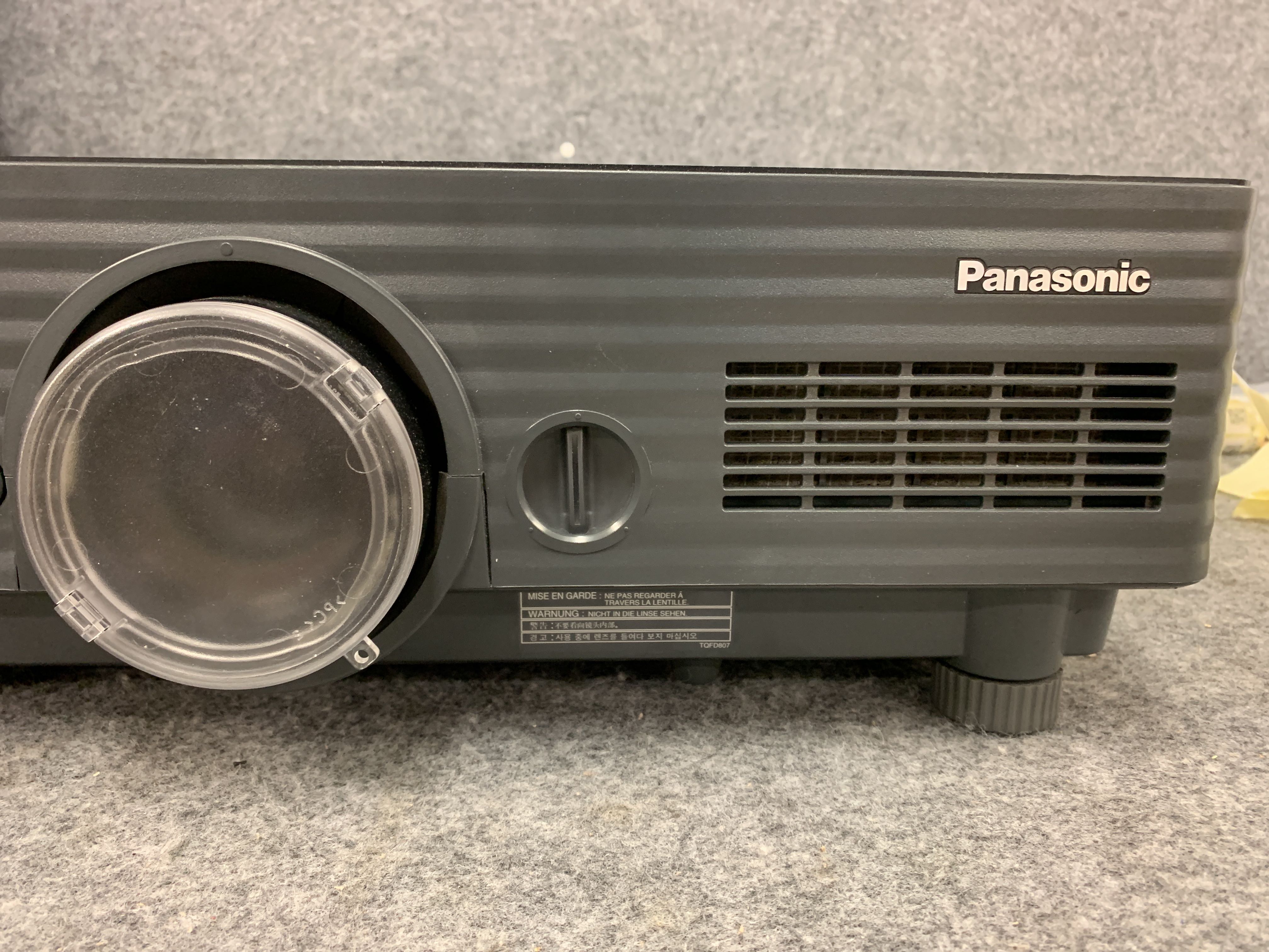 Panasonic PT5100 Wide 5500 Ansi Lumen - PS Auction - We value the