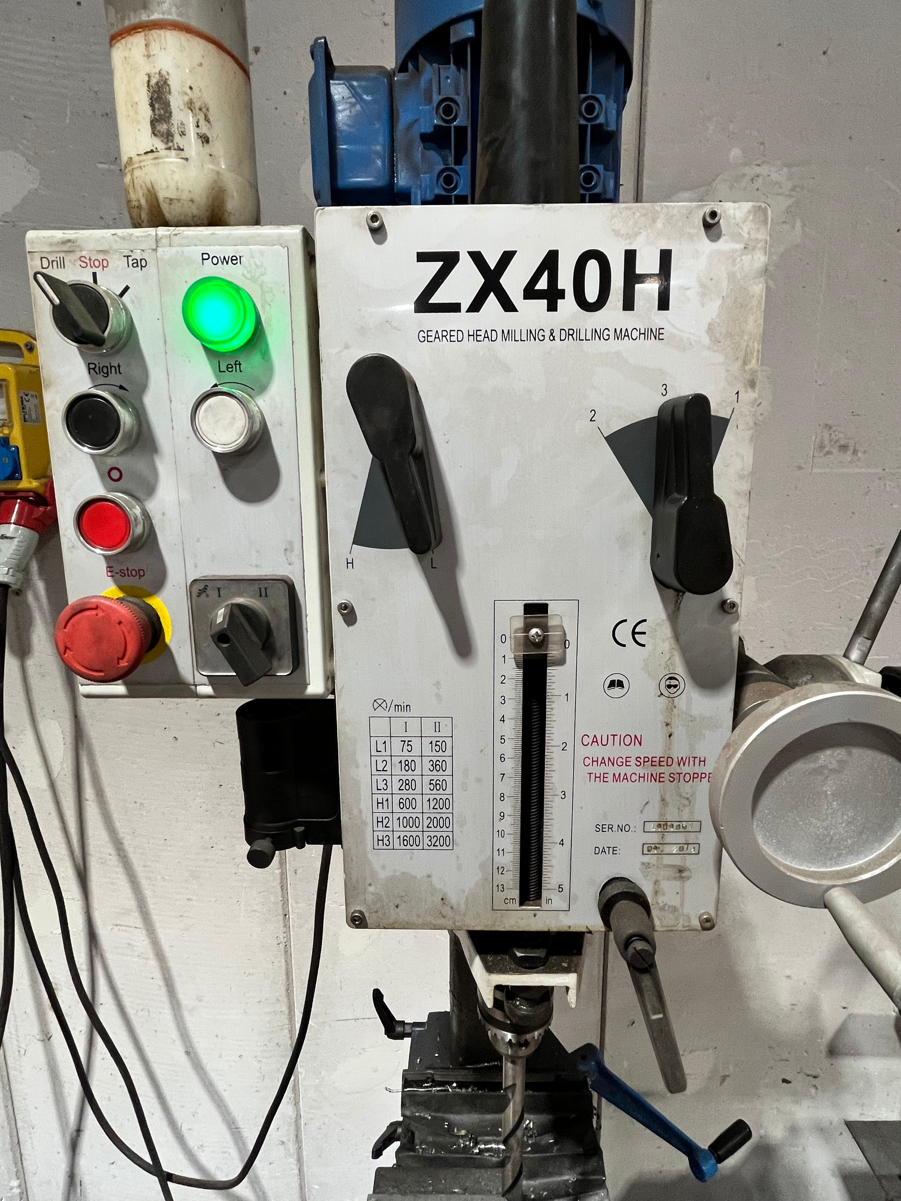 Pillar drilling machine Hawk ZX40H - PS Auction - We value the