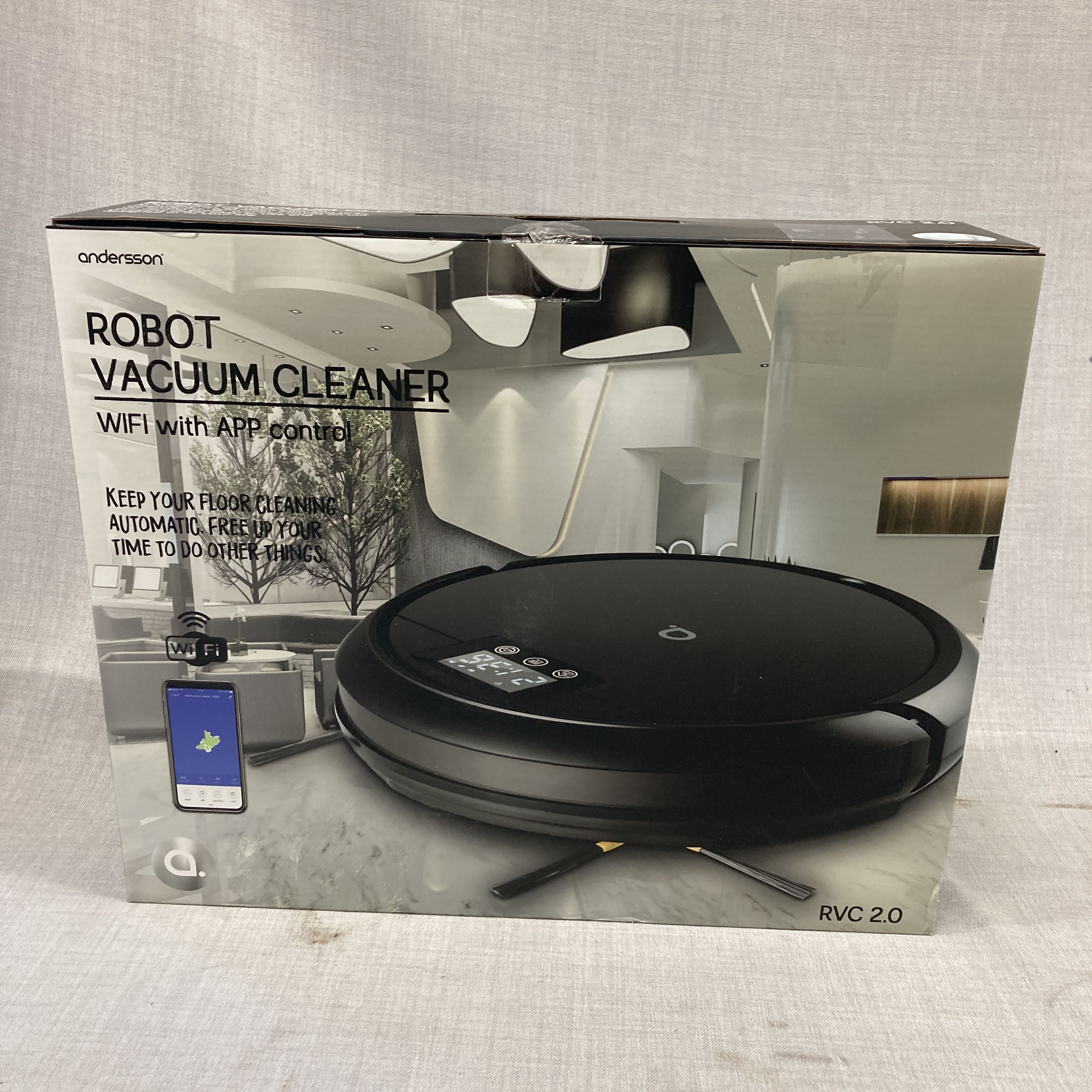 Robot vacuum cleaner Andersson Robot vacuum cleaner RVC 2.0 PS