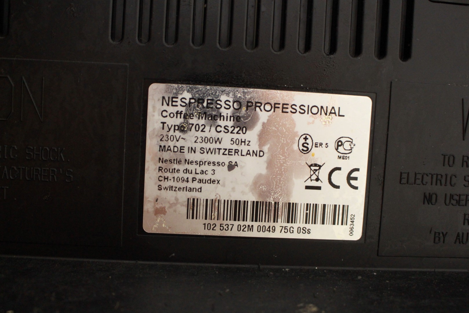 Kaffemaskin Nespresso Gemeni CS220 Pro - PS Auction - We value the ...
