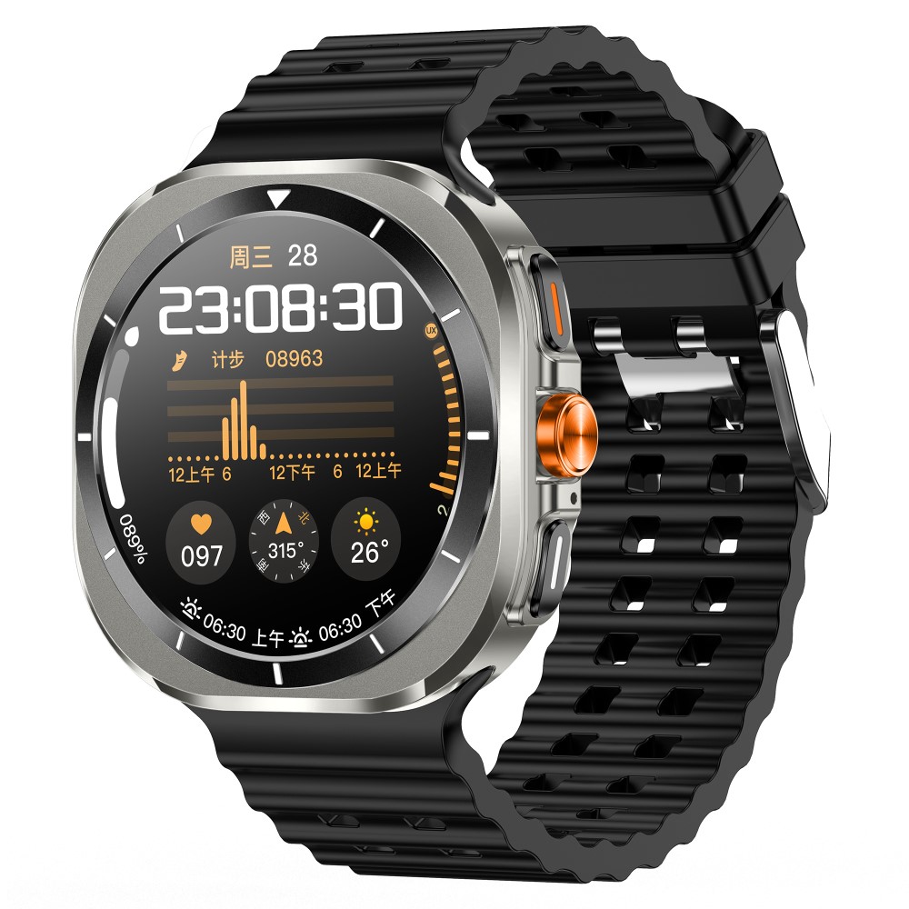 Z7 Ultra Smartwatch 1.46 Inch Waterproof Health Monitoring Black - Shipping  Included - PS Auction - We value the future - Largest in net auctions