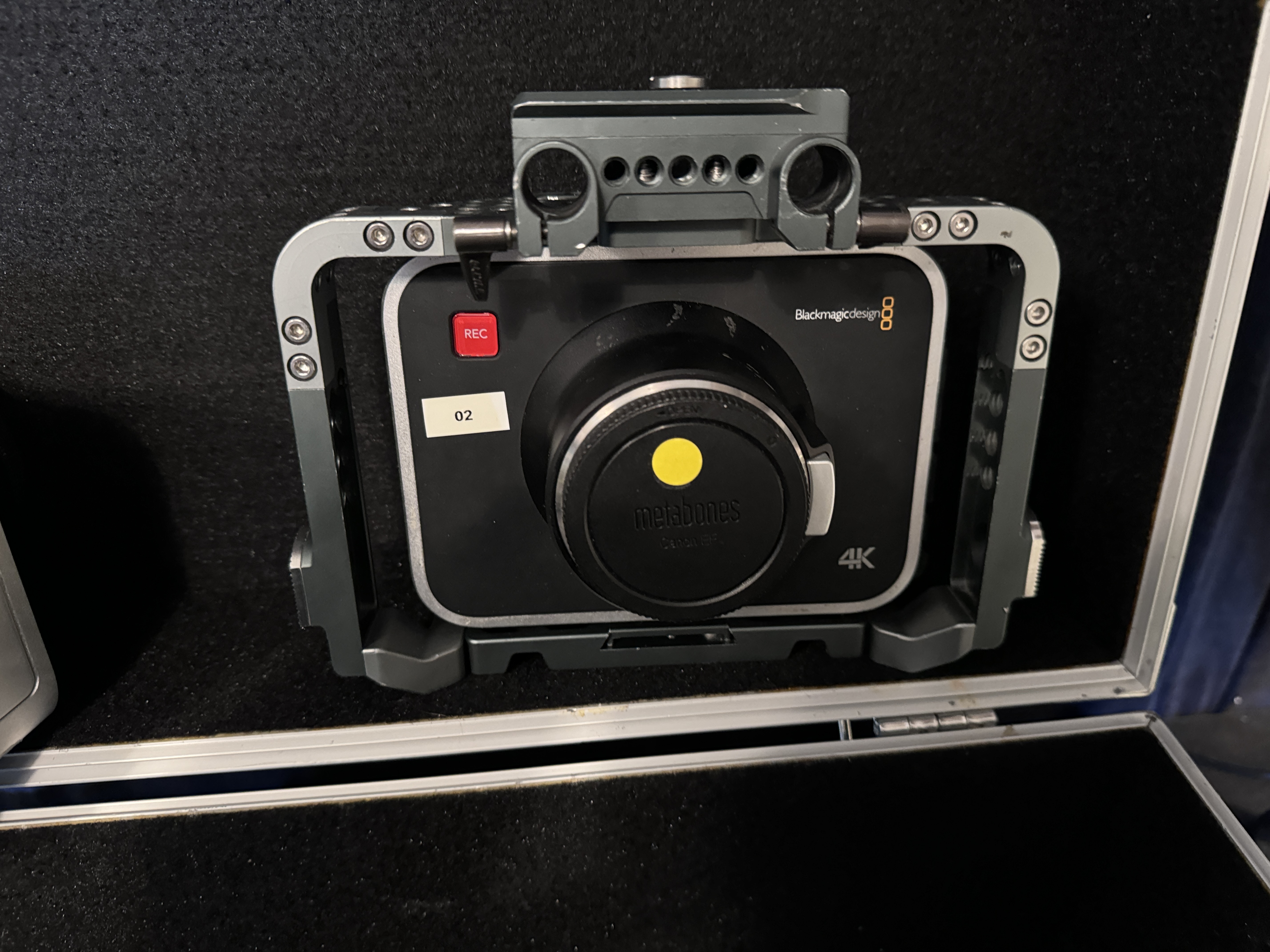Blackmagic Production Camera 4K, 2 pcs with various accessories