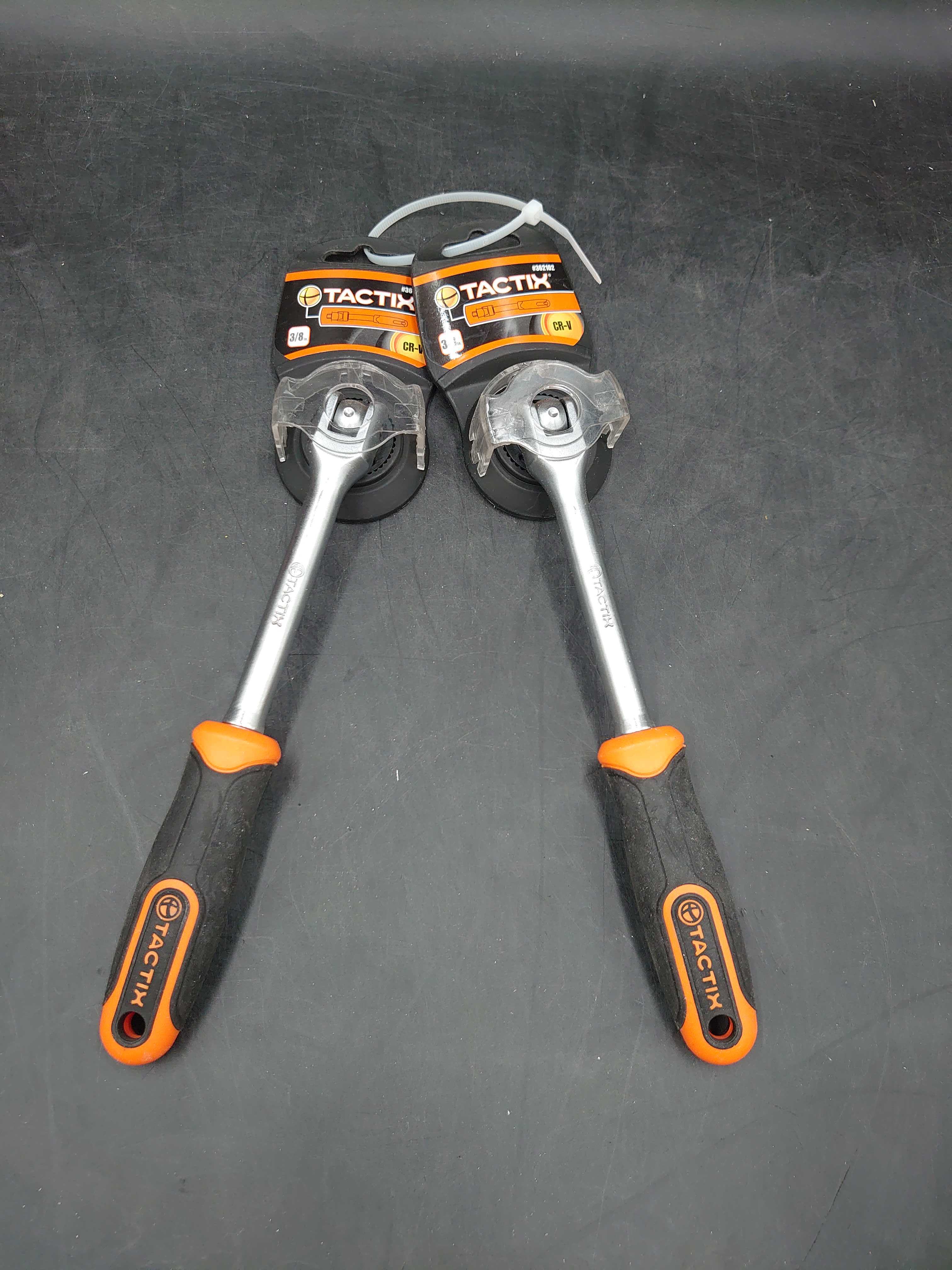 3 Tactix ratchet handles + 3 articulated handles - Shipping included ...