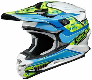 Cross helmet Shoei VFX-W Turmoil TC-2 blue / white size: S