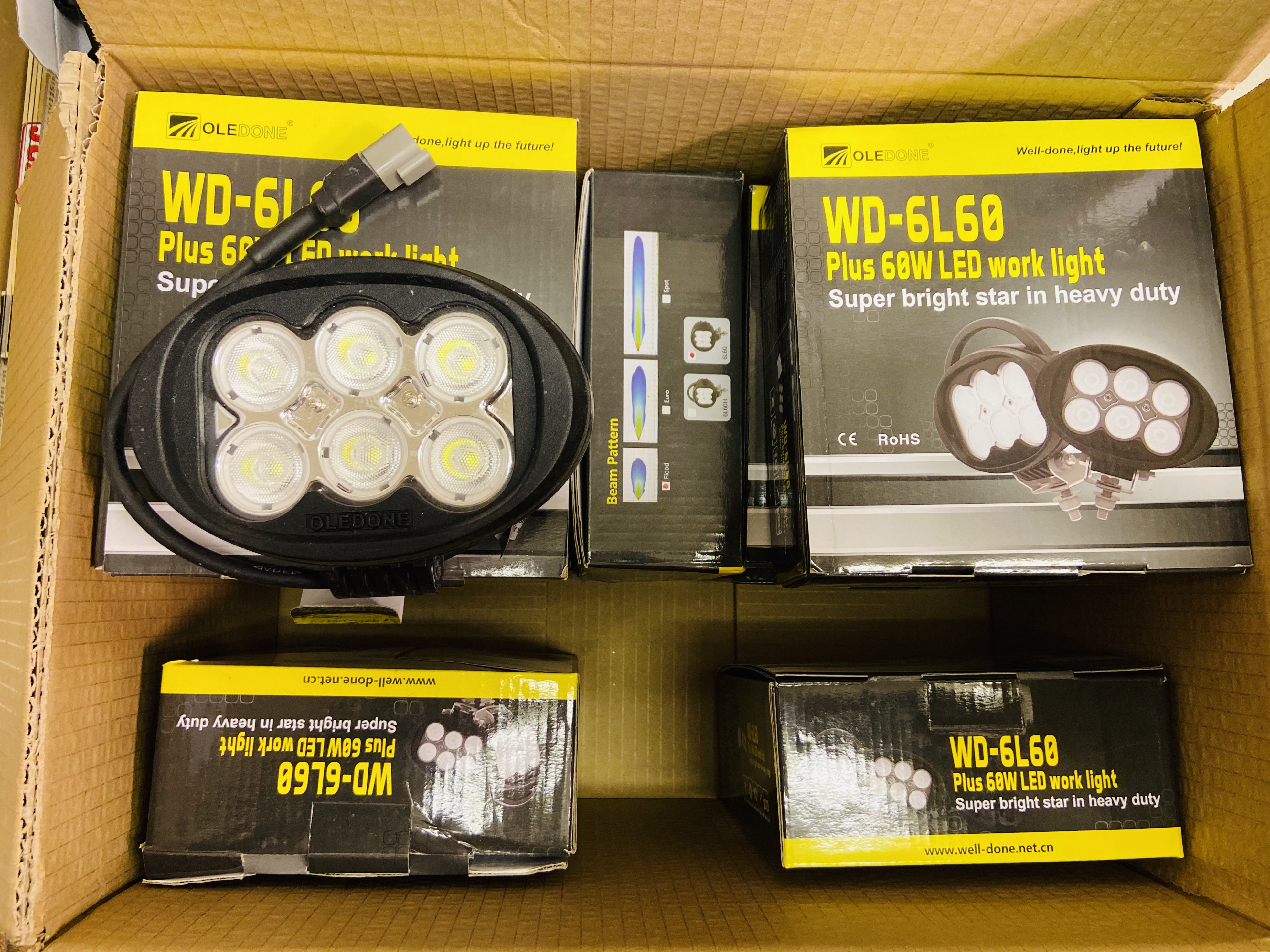 OLEDONE WD-6L60 LED作業灯 LED作業灯OLEDONE(WD-6L60) 60W | LED LED