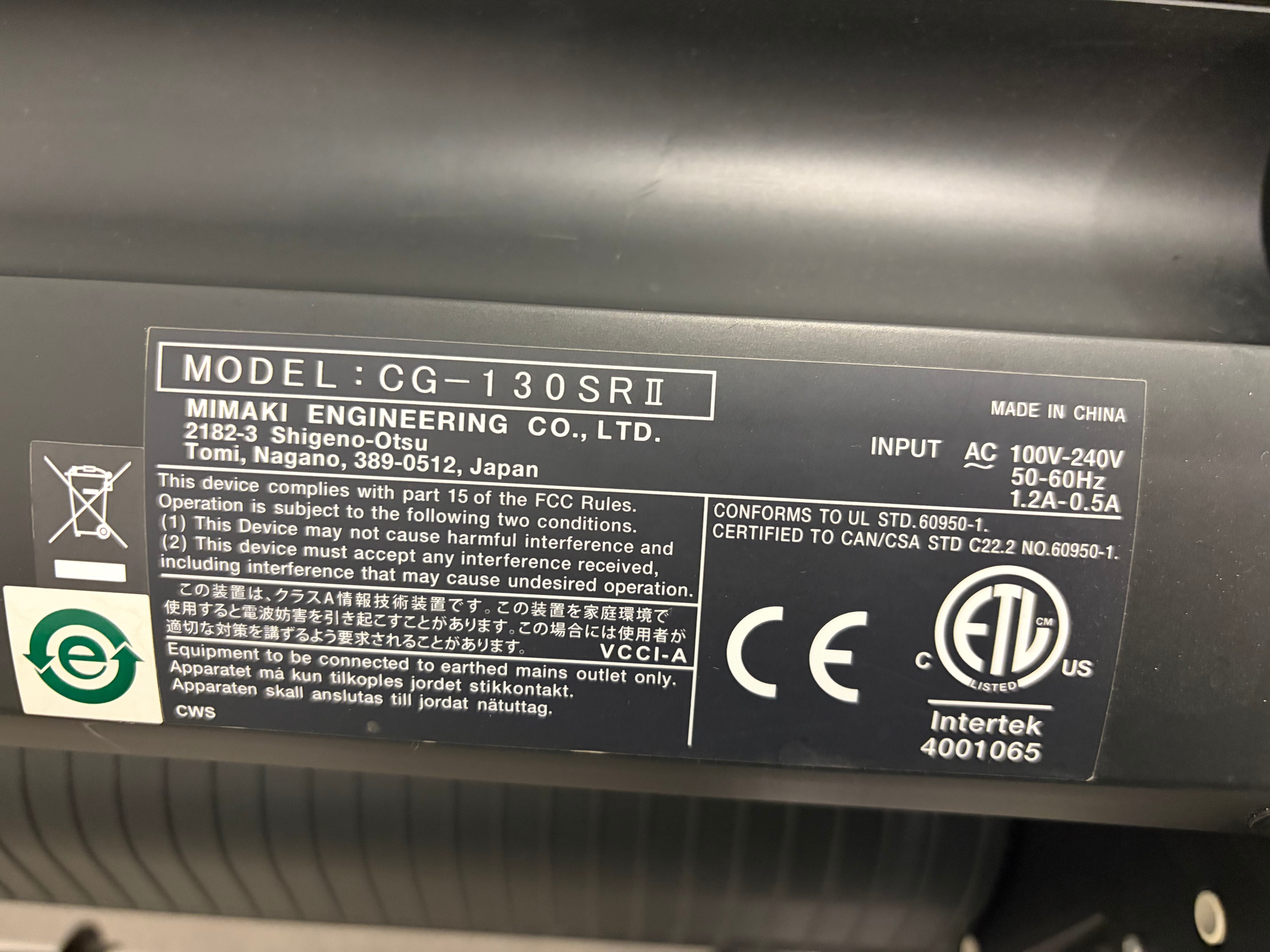 Pince Assy / Pinch Roller Assy MP-M013657 Pour Mimaki CG-60SR CG-130SR - Neuf Original