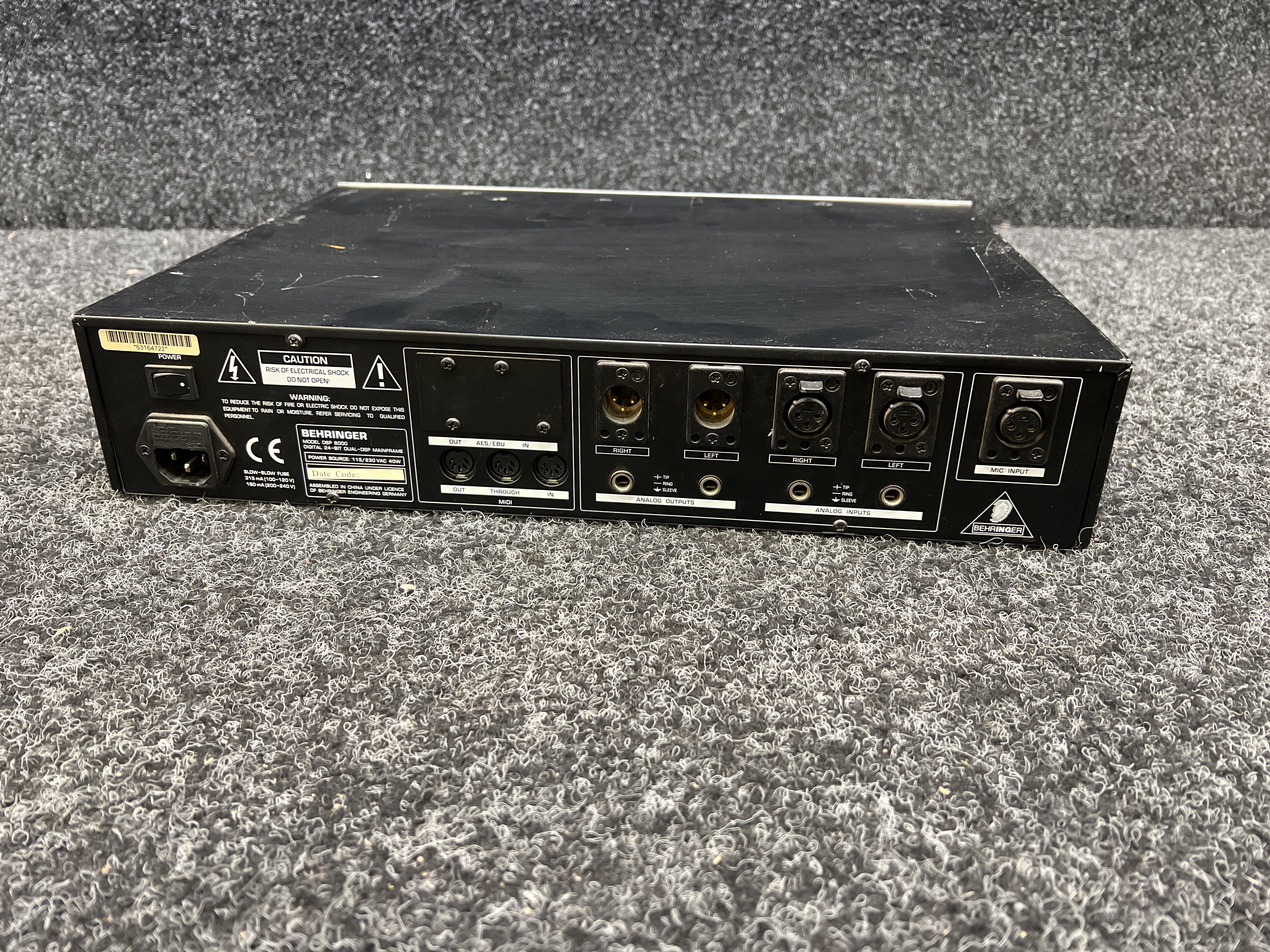 Behringer Ultra-Curve DSP 8000 - PS Auction - We value the