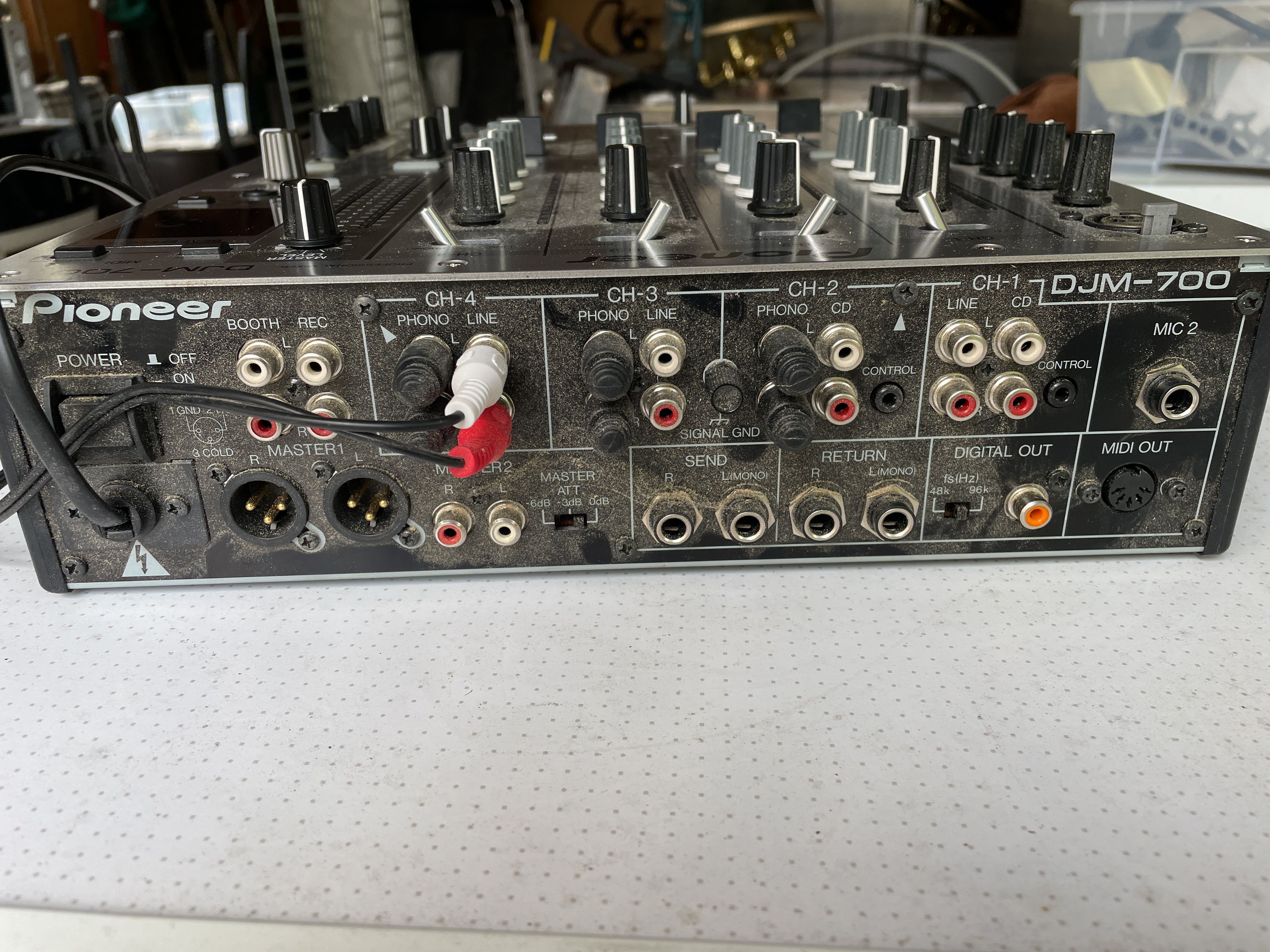 128* Pioneer DJM-700 パイオニア DJミキサー