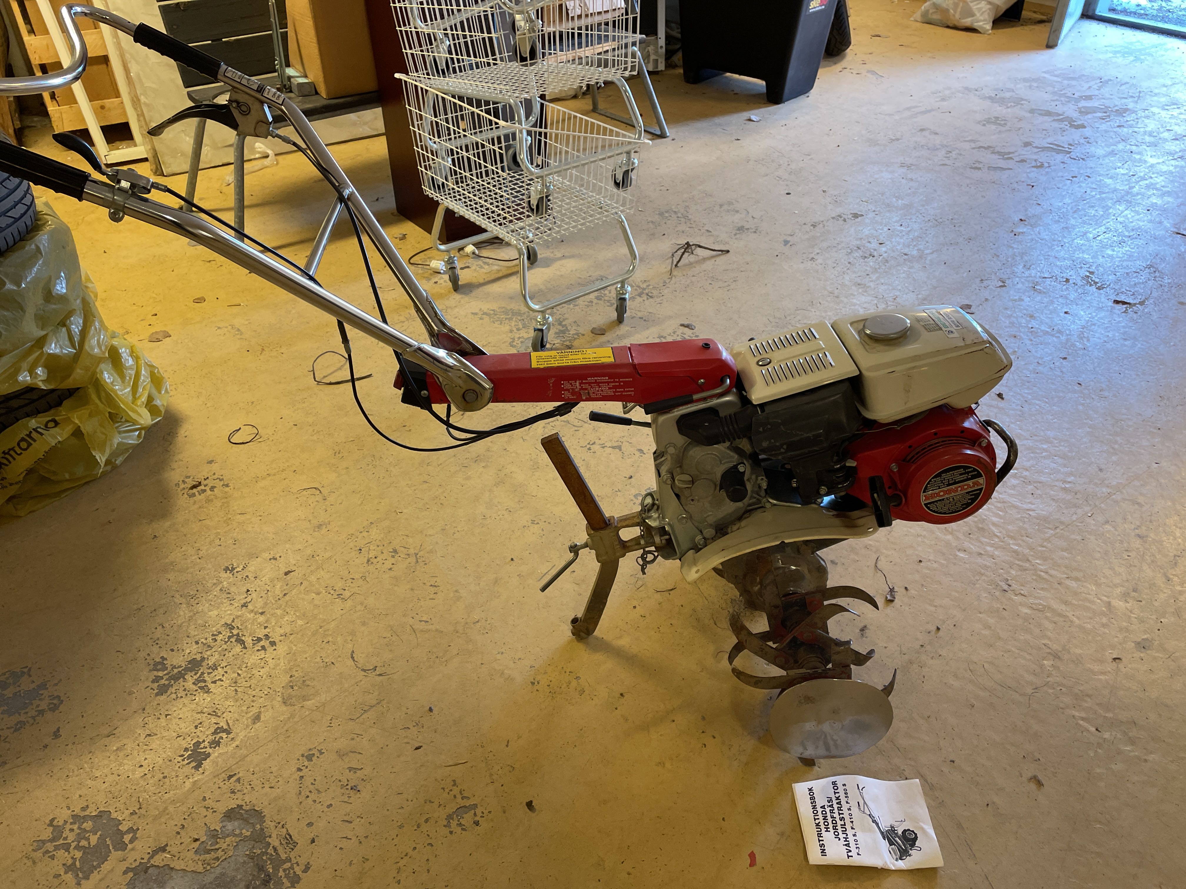 Tiller Honda F410 - PS Auction - We value the future - Largest in