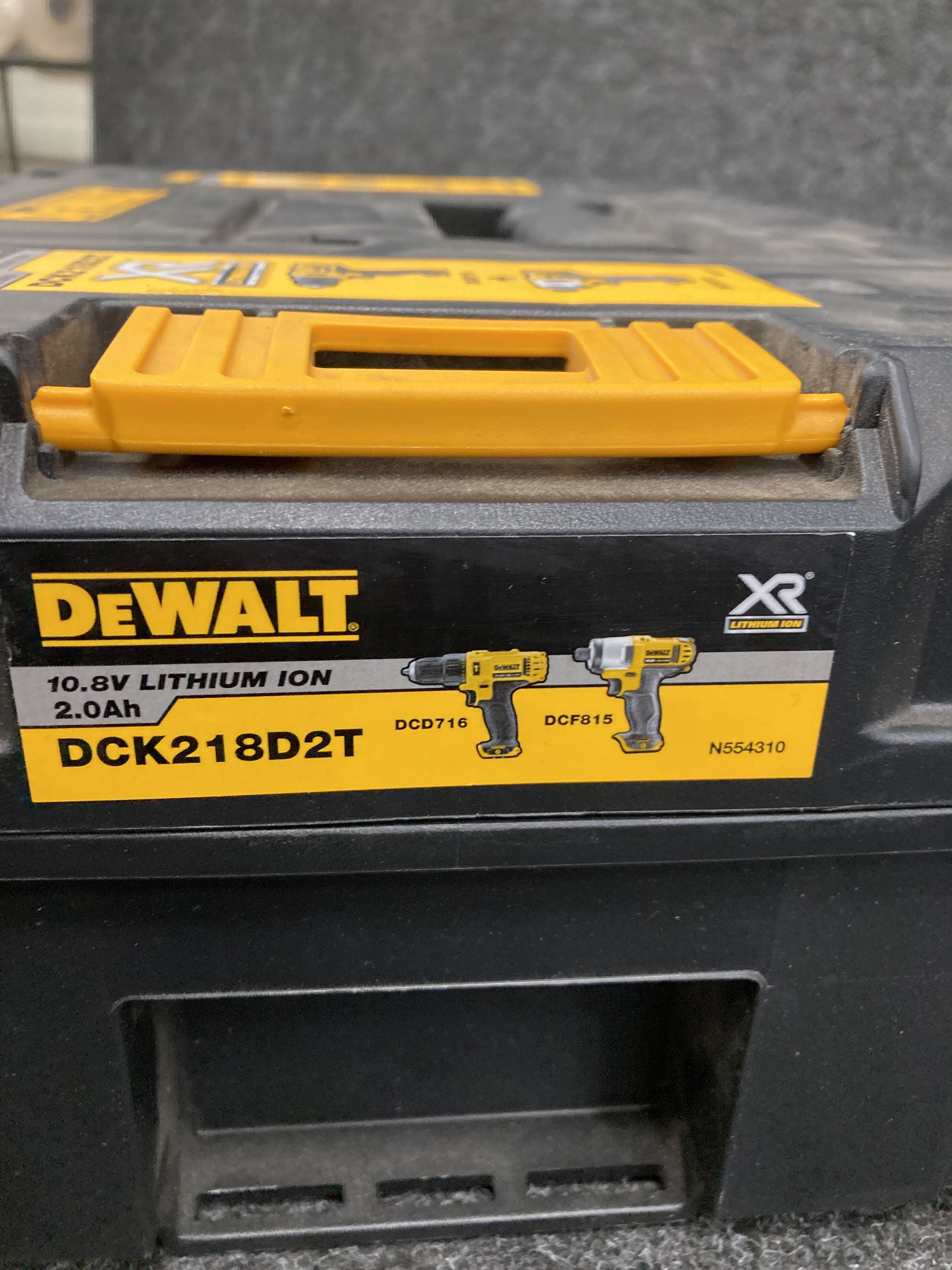 DeWALT toolkit (Not complete, tools missing) PS Auction We value