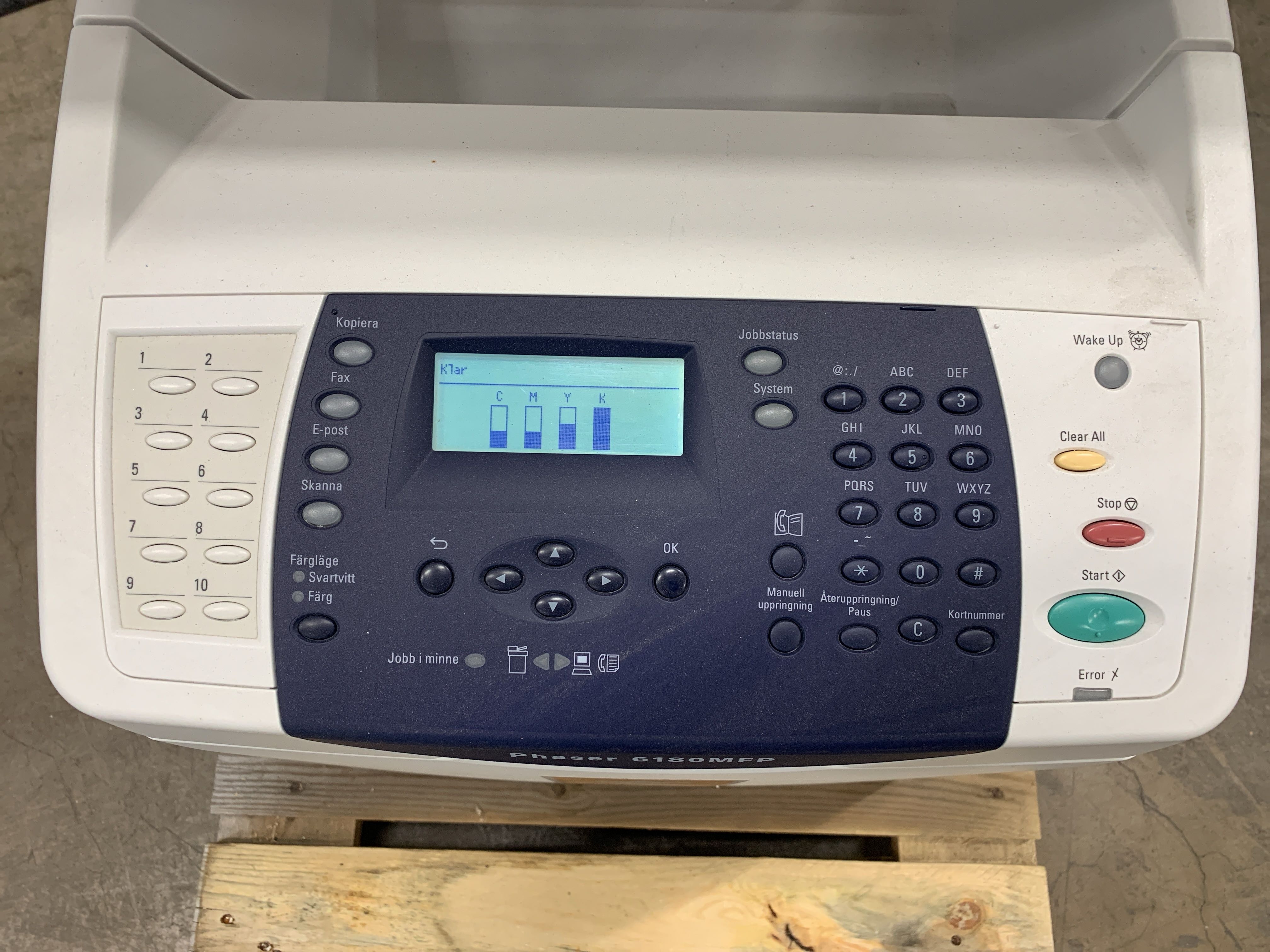 Printer Xerox Phaser 6180MFP - PS Auction - We value the future