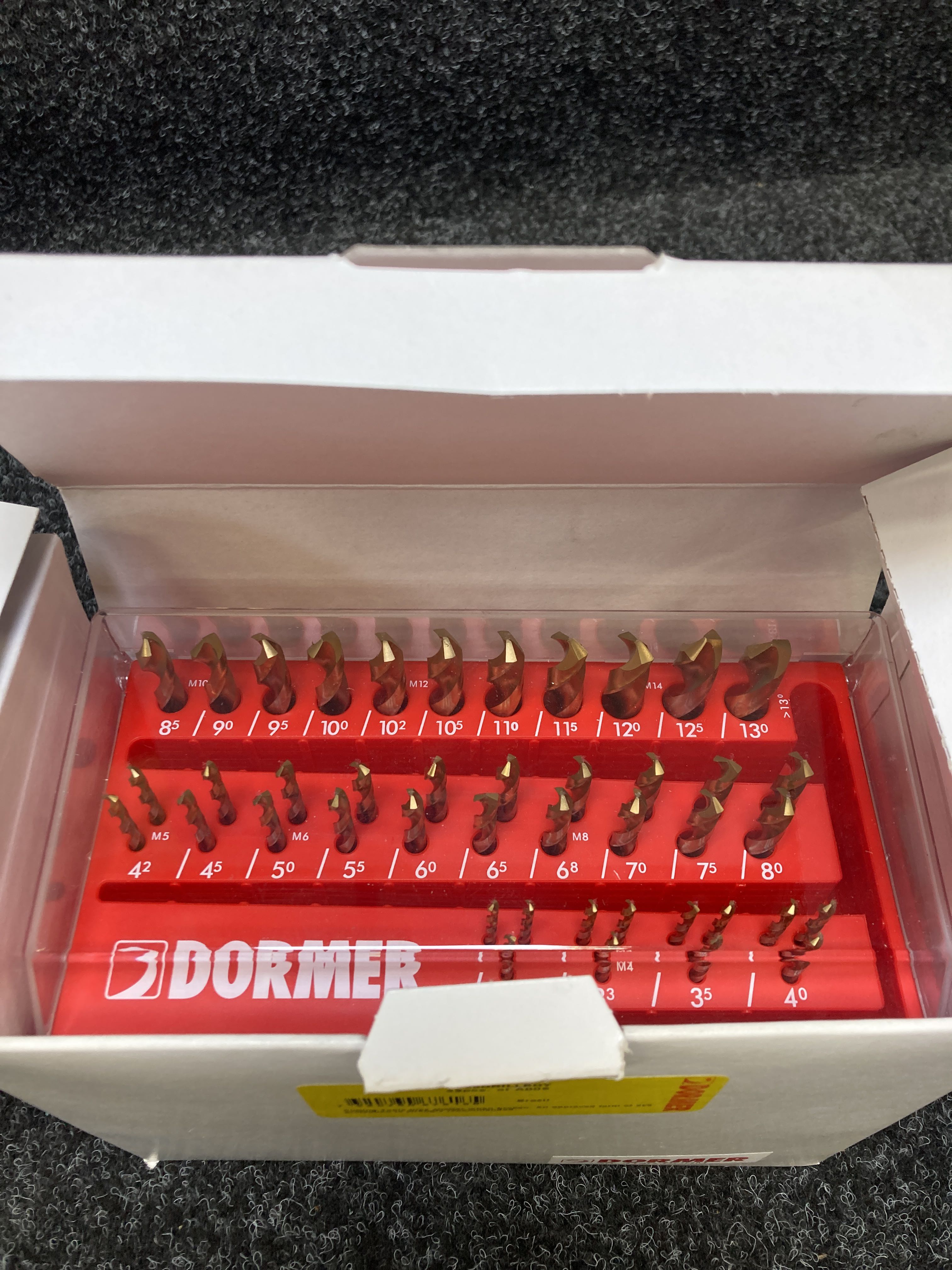 Drill cassette Dormer A099 313 mm ( 43 parts ) PS Auction We value the future Largest in