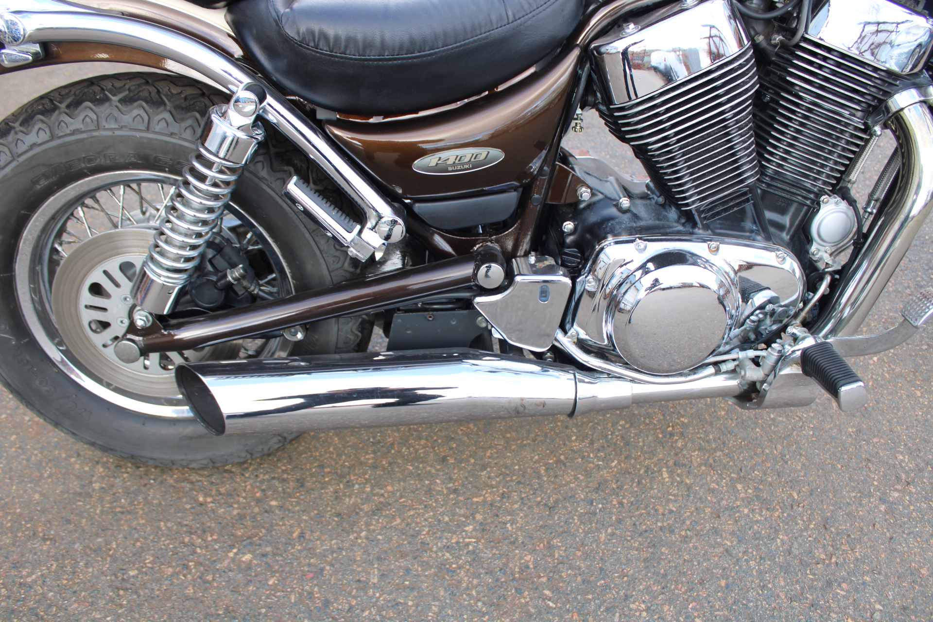 Couvercles De Cadre Gauche Et Droit Pour Suzuki VS1400 Intruder GLP S649 1993 - Pièce D'occasion