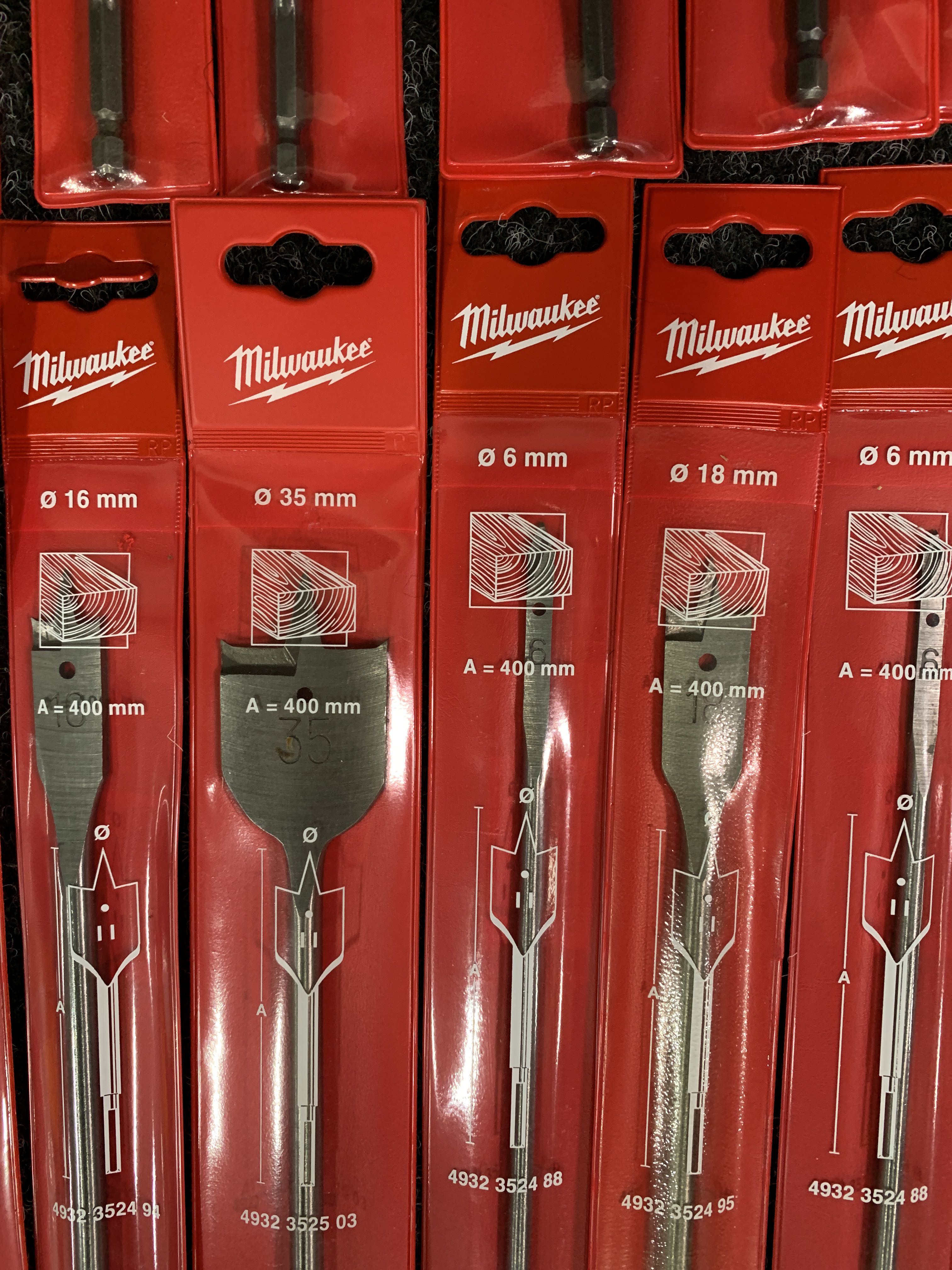 Assortment of wood drills Milwaukee PS Auction We value the future