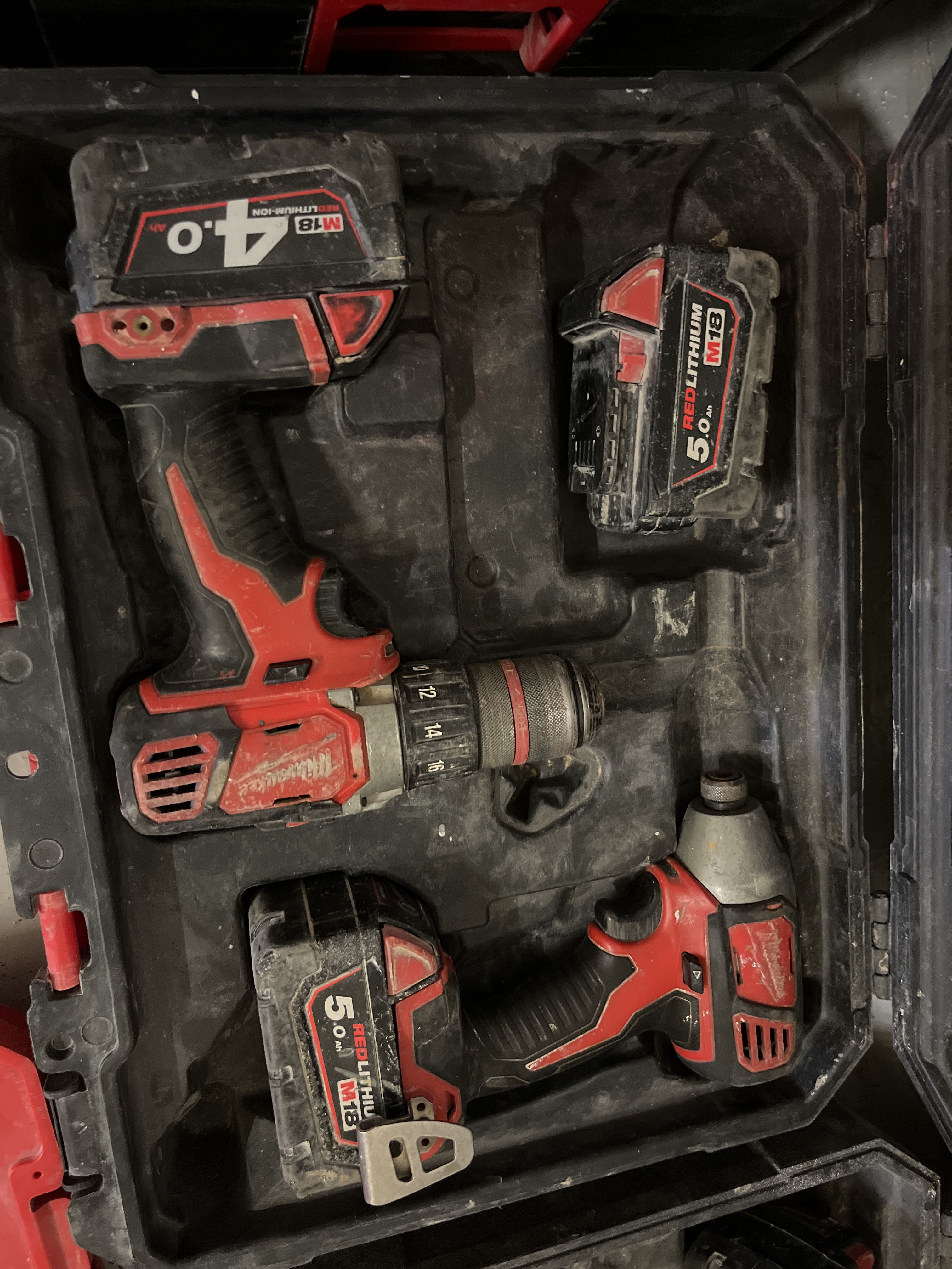 Electric hand tools Milwaukee, 6 pieces PS Auction We value the