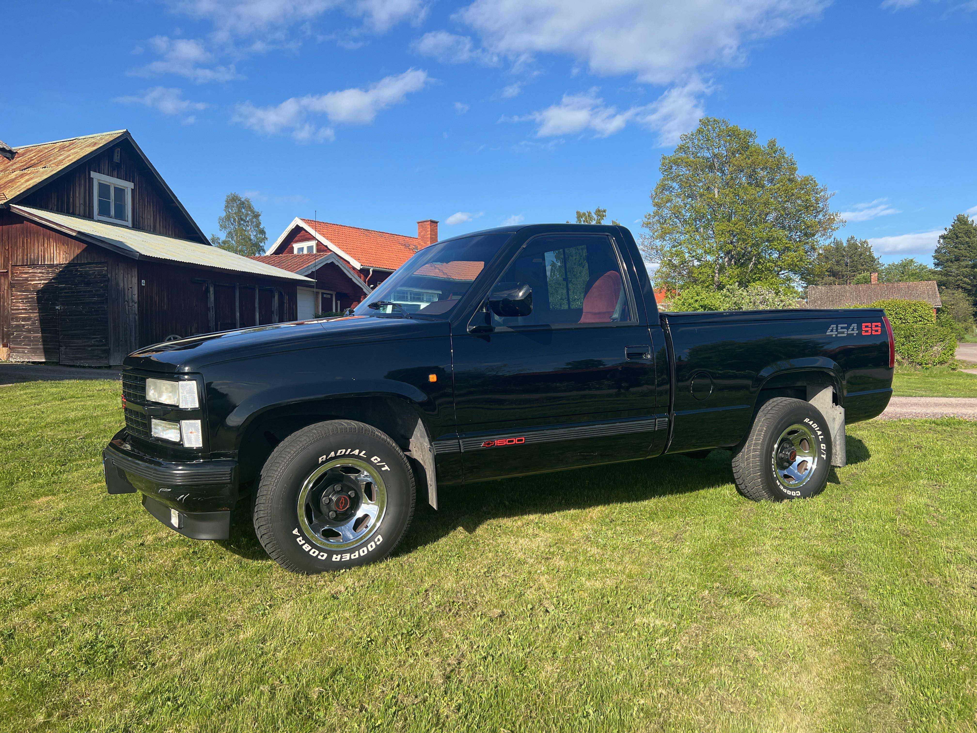 Chevrolet C1500 454 SS 7.4 V8 TBI Hydra-Matic, 233hp - 1990