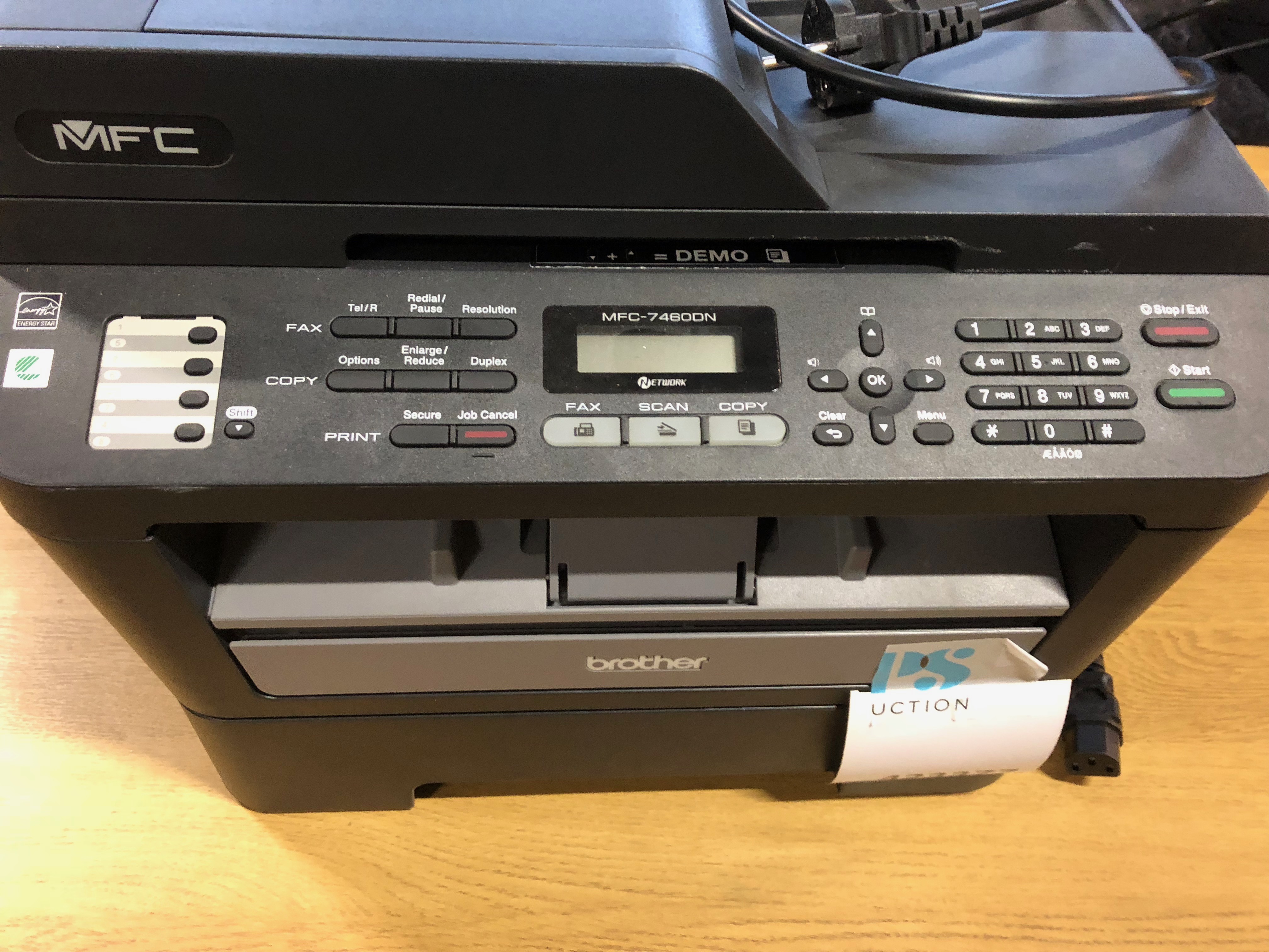 Brother printer MFC-7460DN - PS Auction 