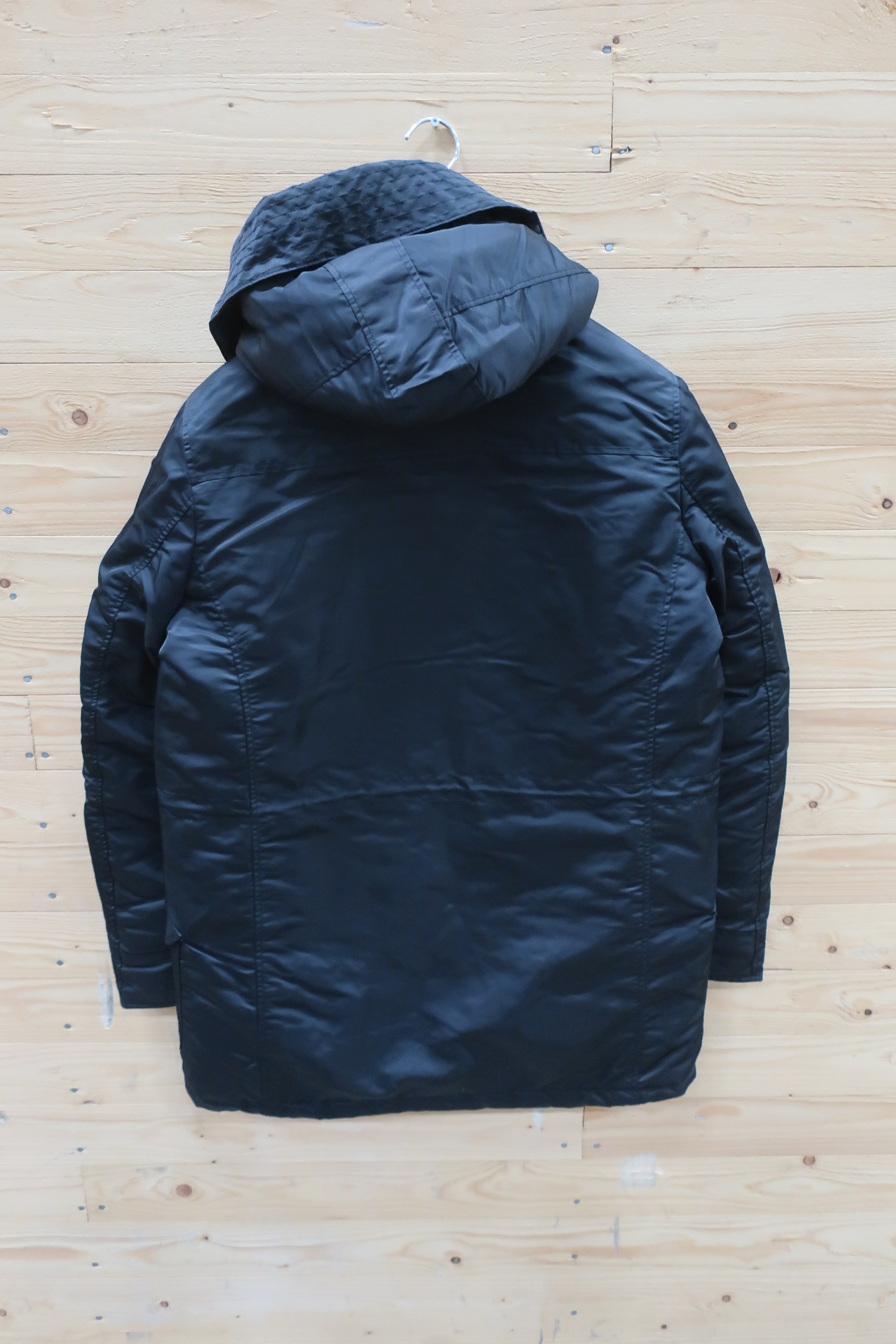 Jacka Blauer USA Trech Lunghi black S Nätauktioner Vinterjacka Blauer USA impermeabile trench lunghi S
