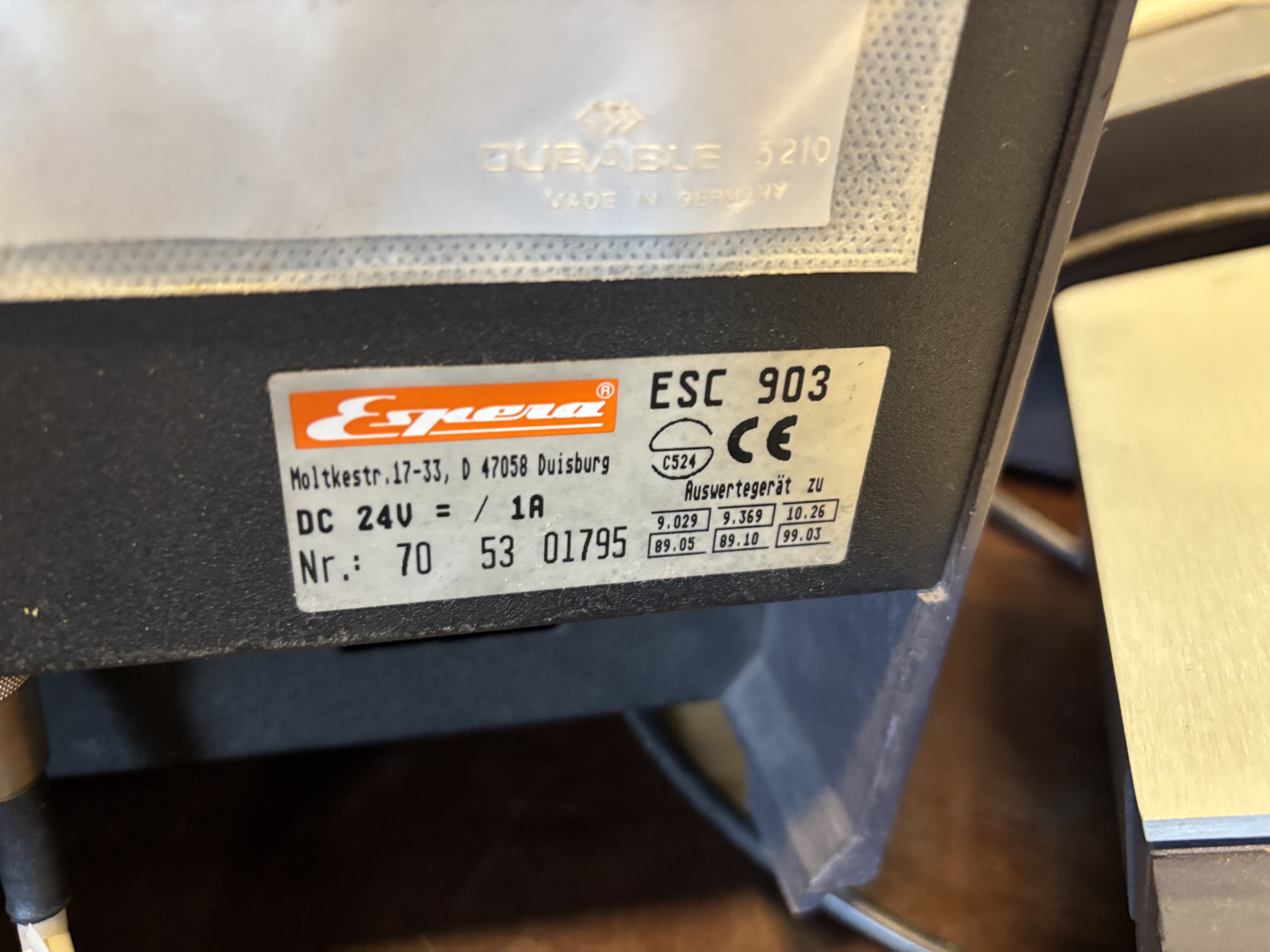 Labeling system with scale and printer - Espera - PS Auction - We