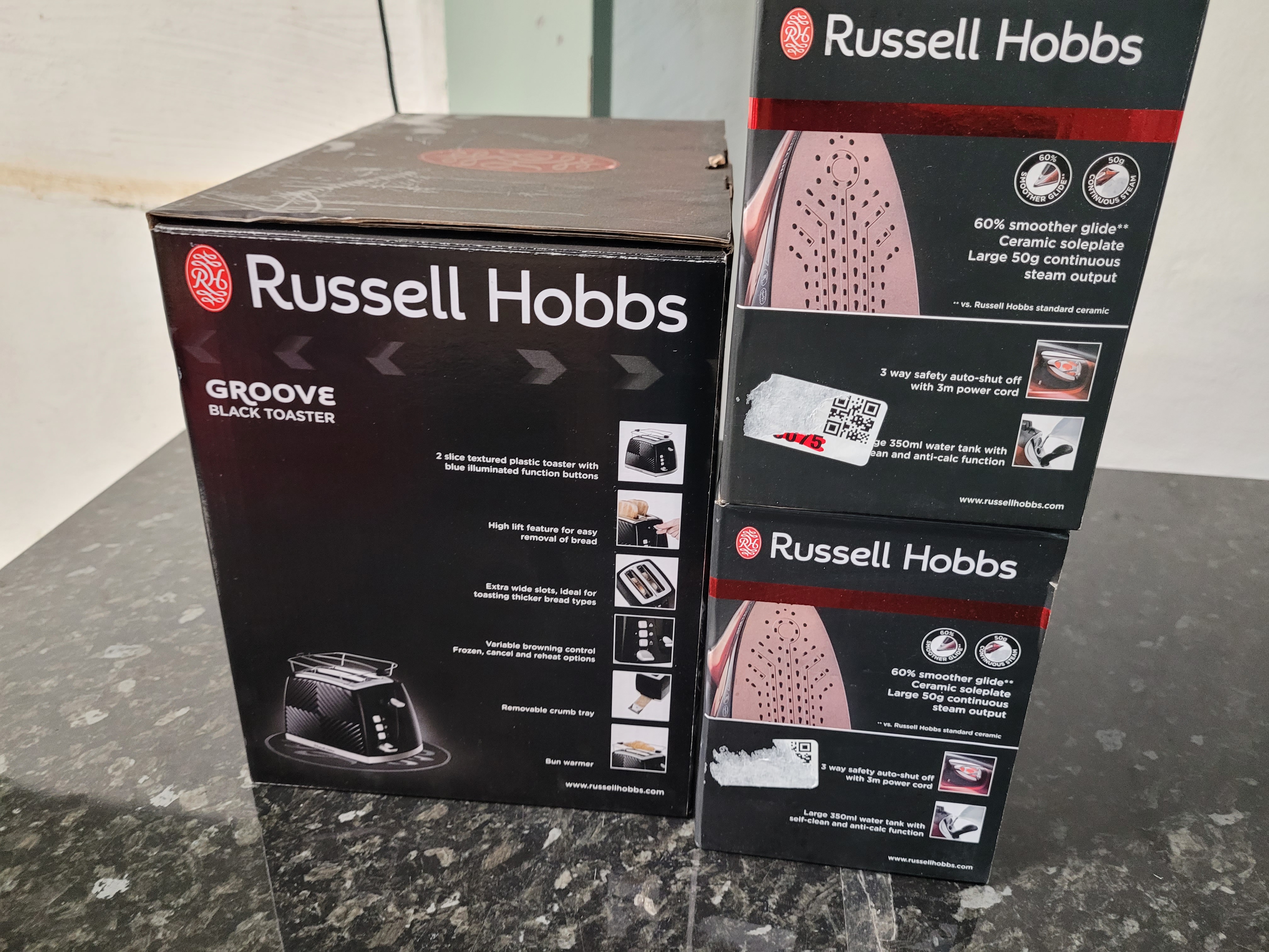 Toast R Iron Russell Hobbs Toaster & Iron 2pcs - PS Auction - We value the future ...