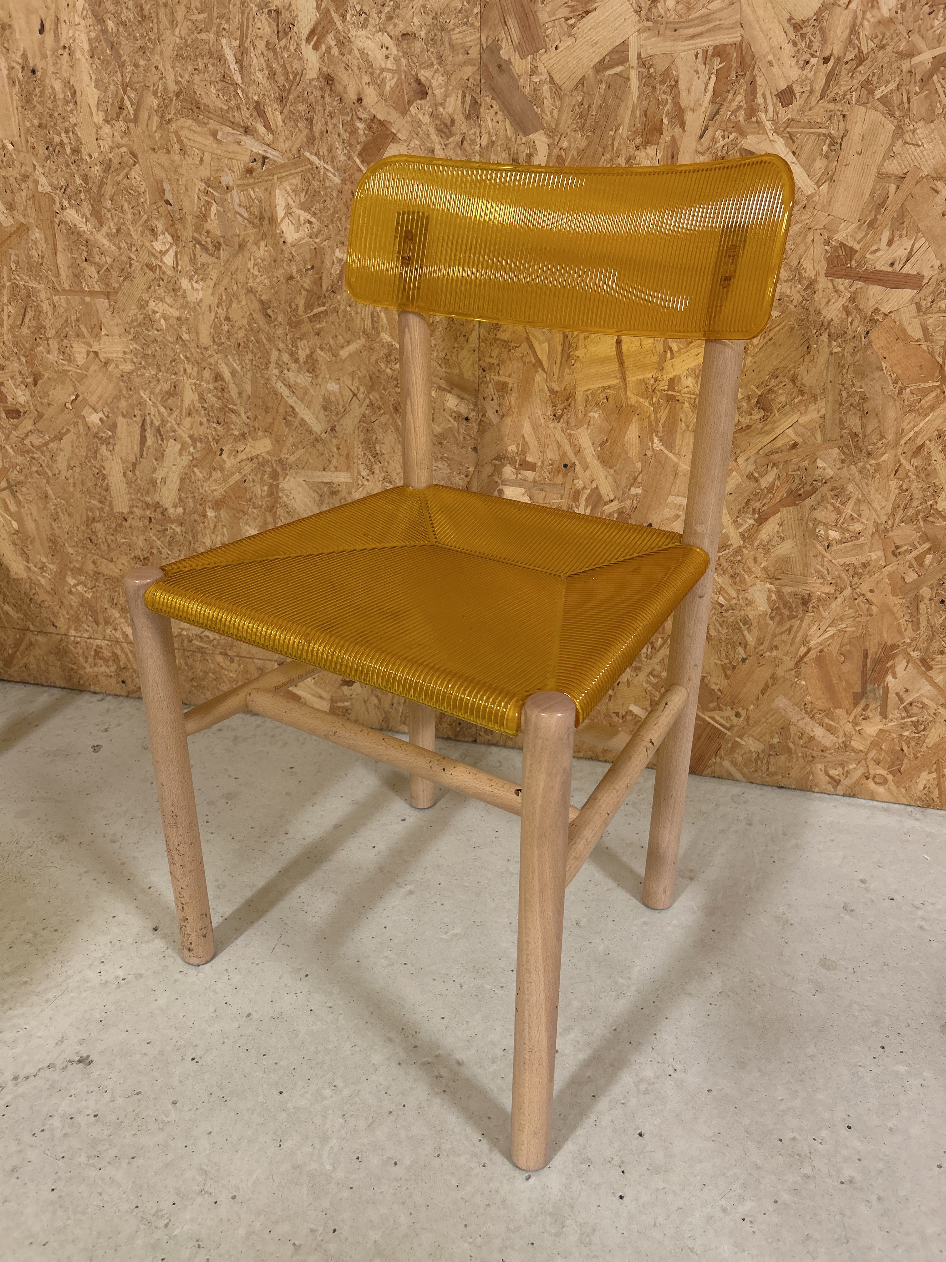 Design chairs 4 pcs - Magis Trattoria Sedia (Jasper Morrison) - PS