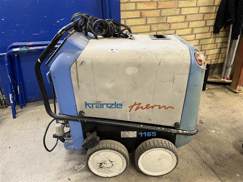 Hot water washer Kränzle Therm 1165 - PS Auction - We value the