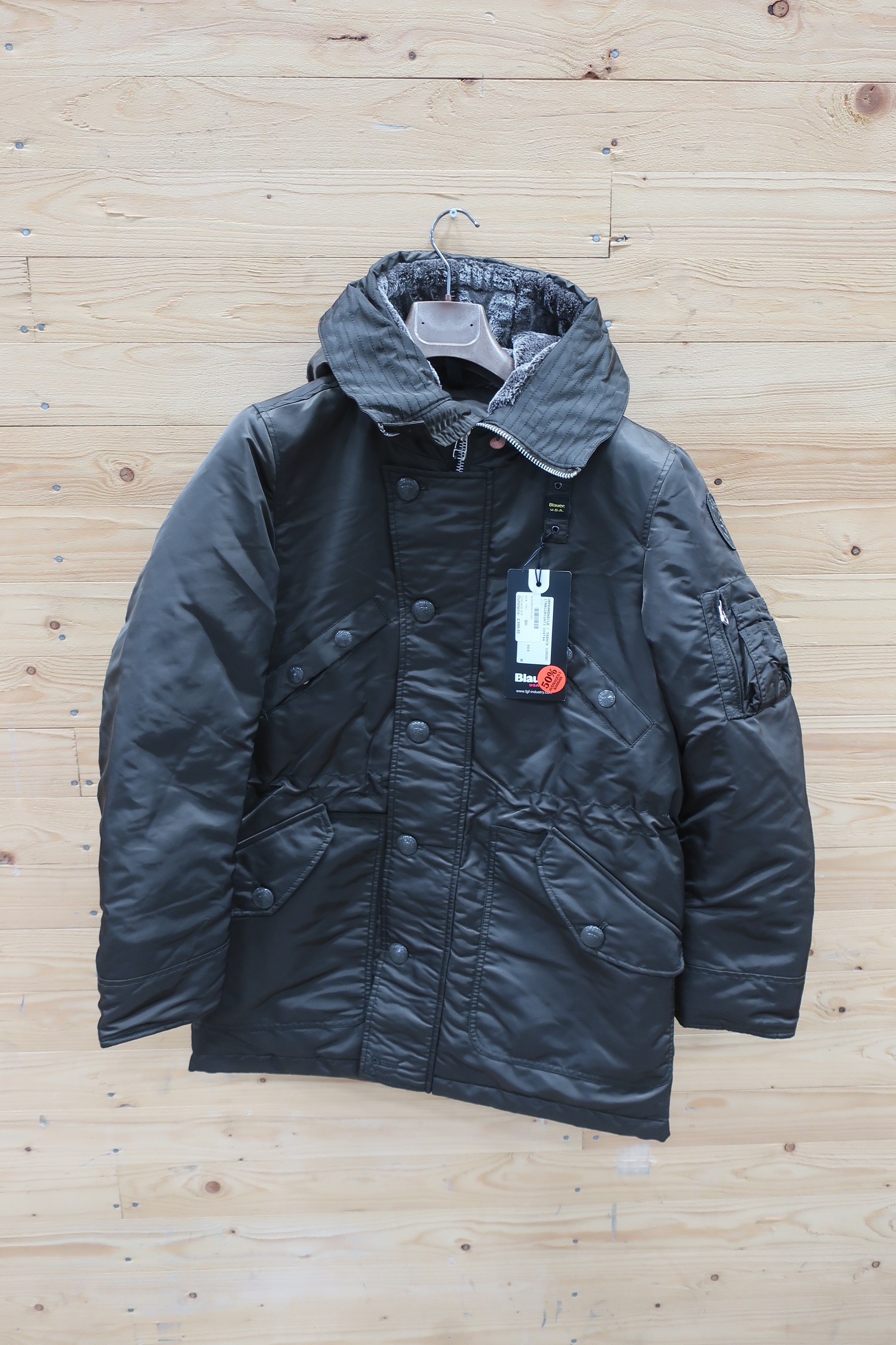 Jacka Blauer USA Trench Lunghi L Nätauktioner Köp Jackor från Blauer för Man Online | FASHIOLA.se