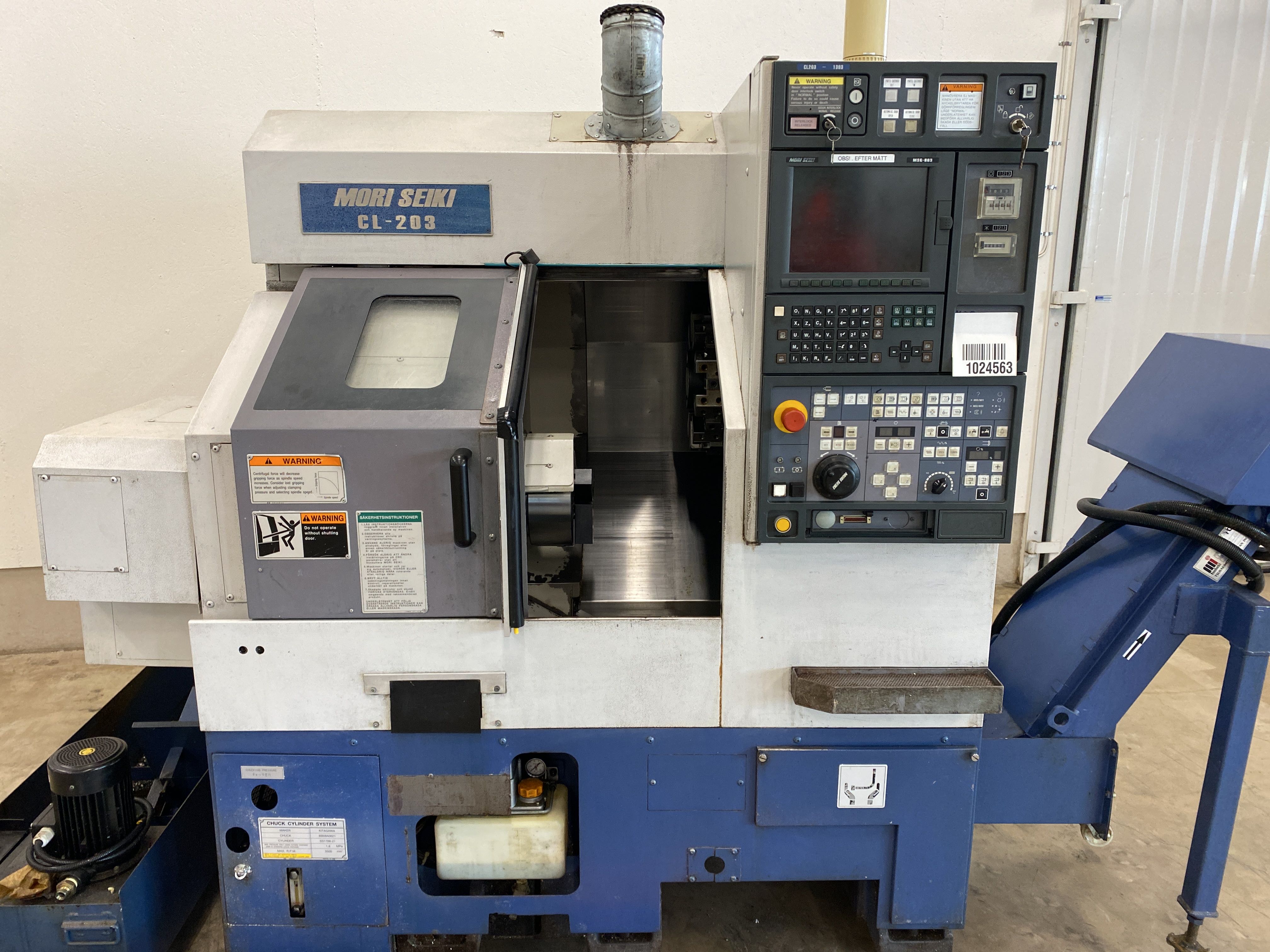 CNC lathe Mori-Seiki CL-203B - PS Auction - We value the future