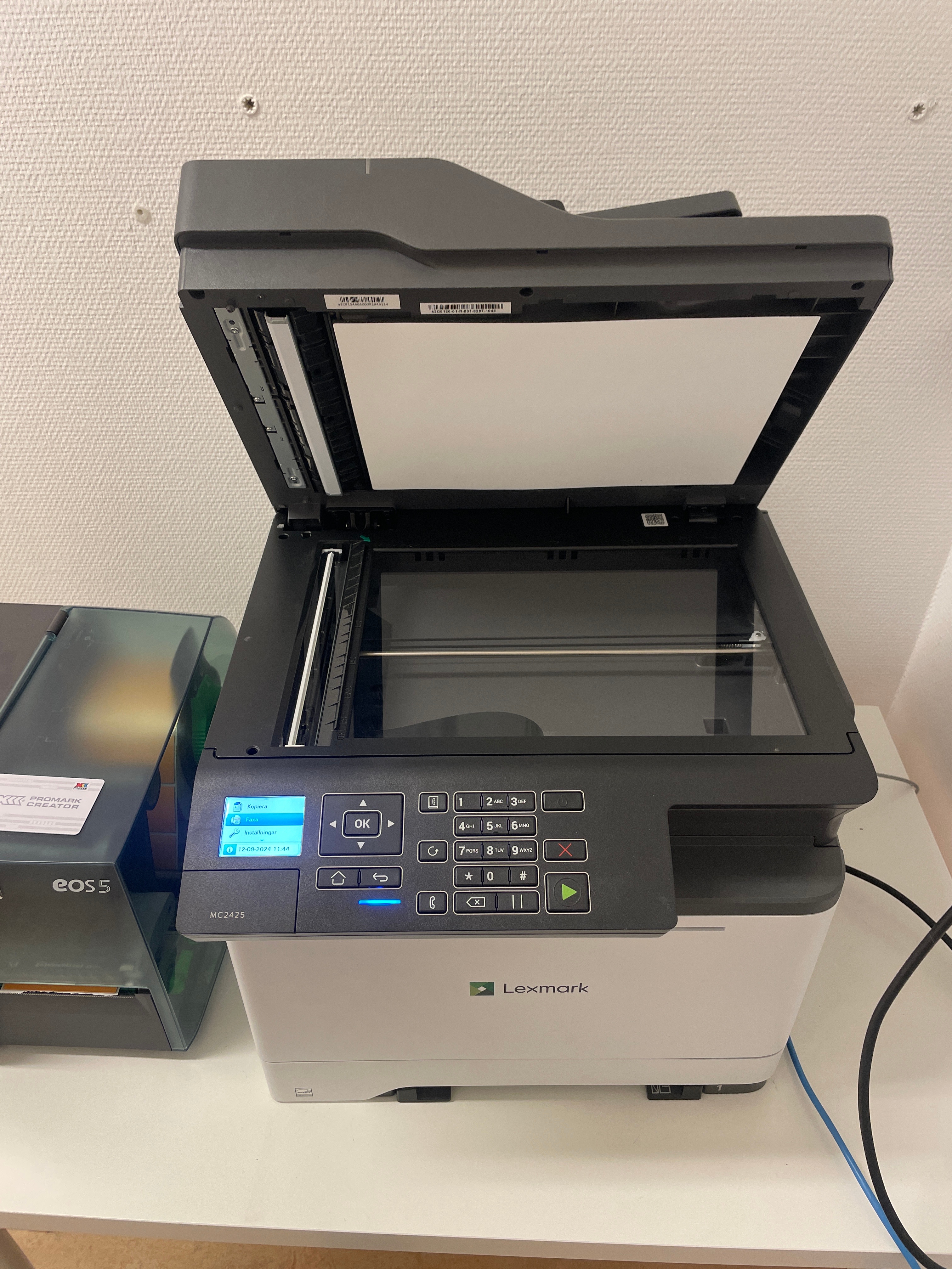 Printer Lexmark, receipt printer EOS 5, receipt rolls - PS Auction - We ...