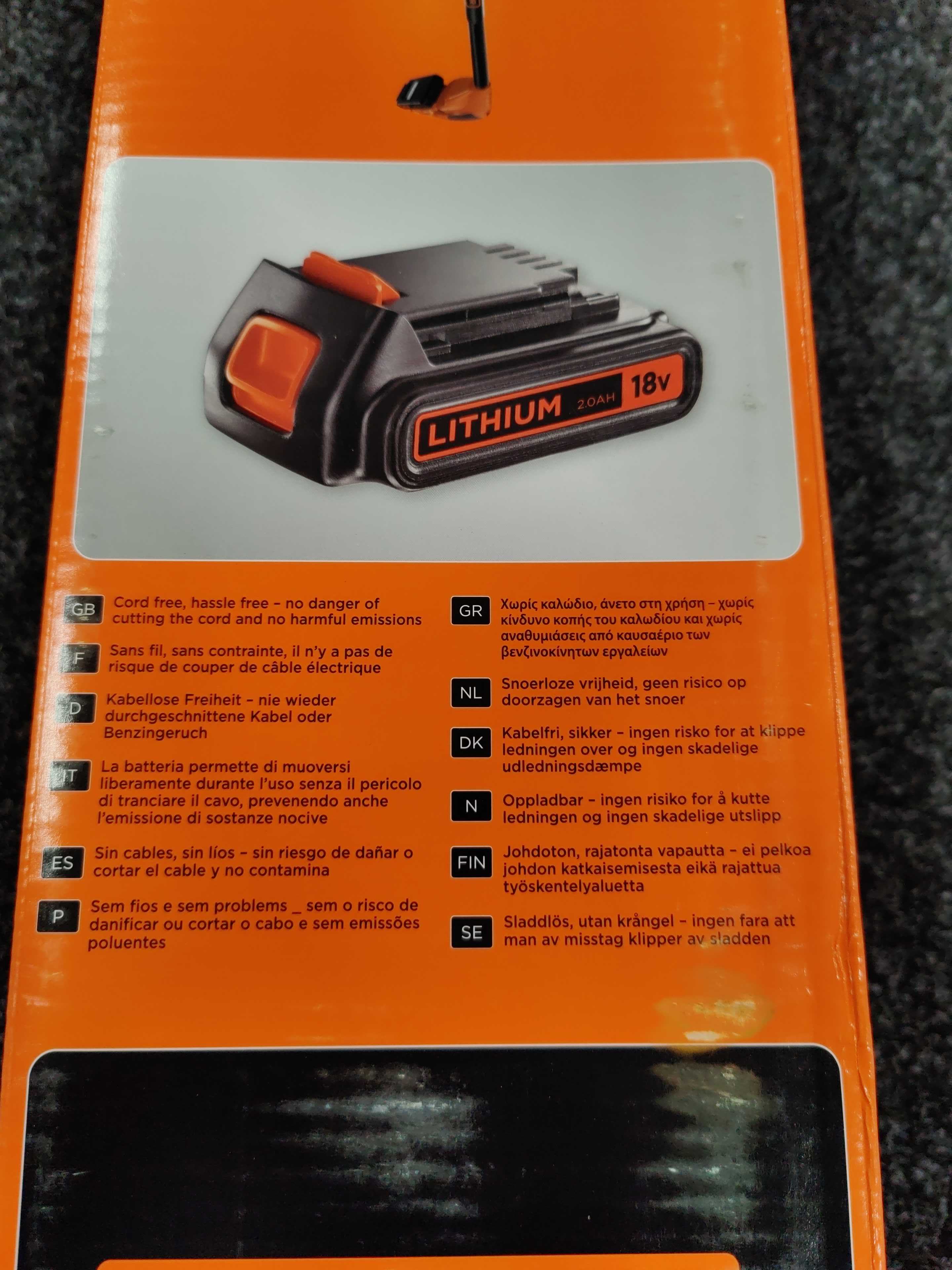 Grensåg Black & Decker GPC1820L20-QW 18V - Auktioner online ...
