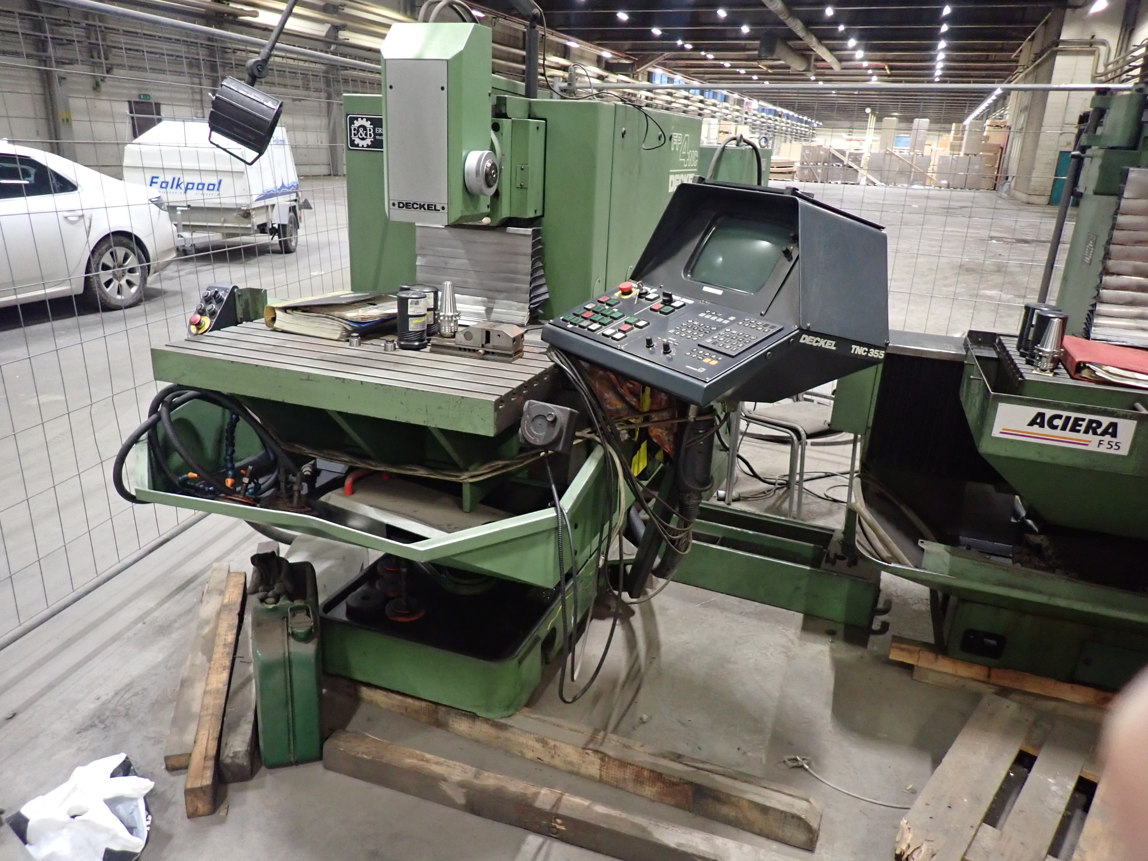 CNC tool milling machine - DECKEL FP4NC - 1991