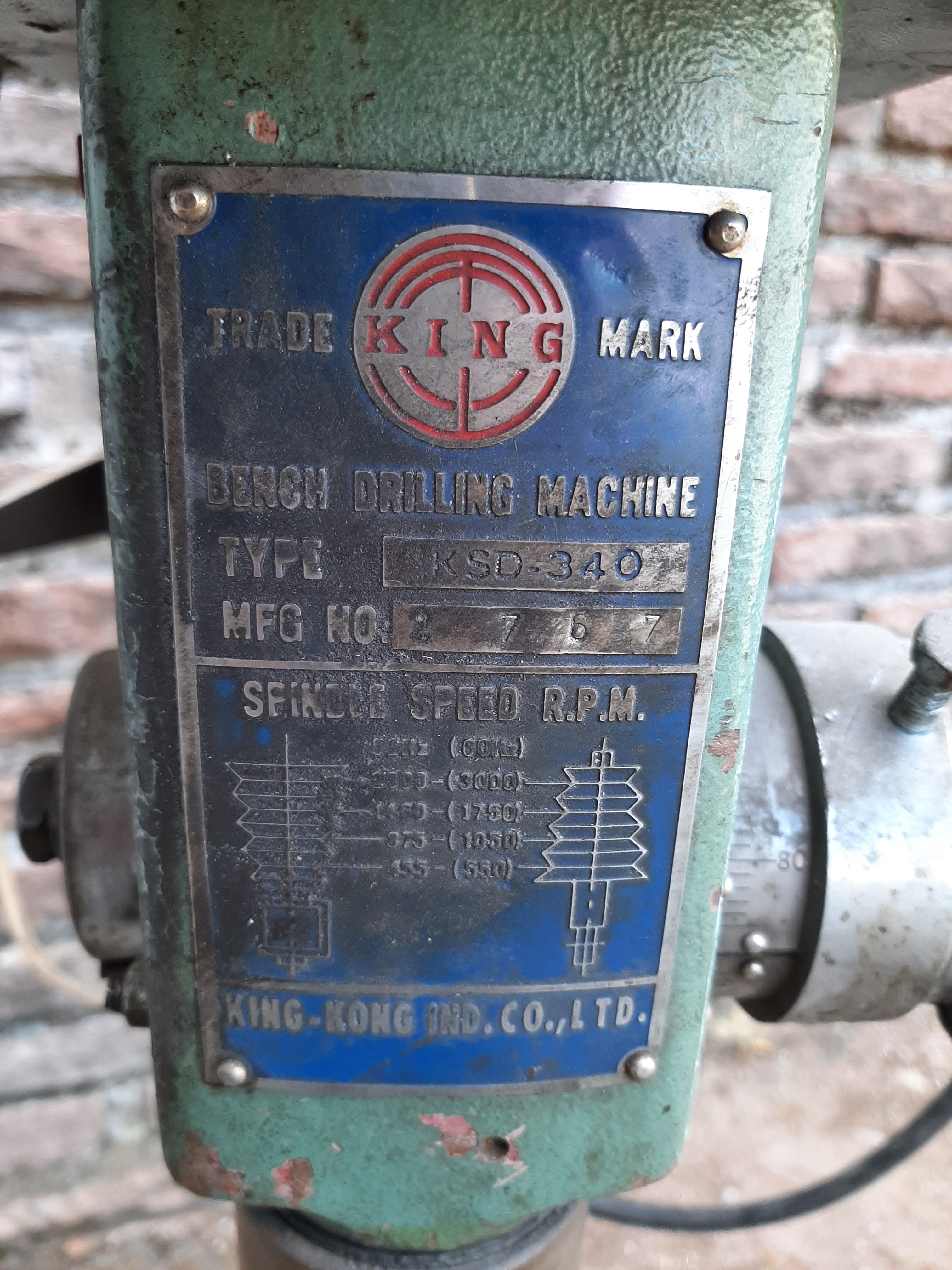 Pelarborr - Trade King Mark, KSD-340 - PS Auction - We value the