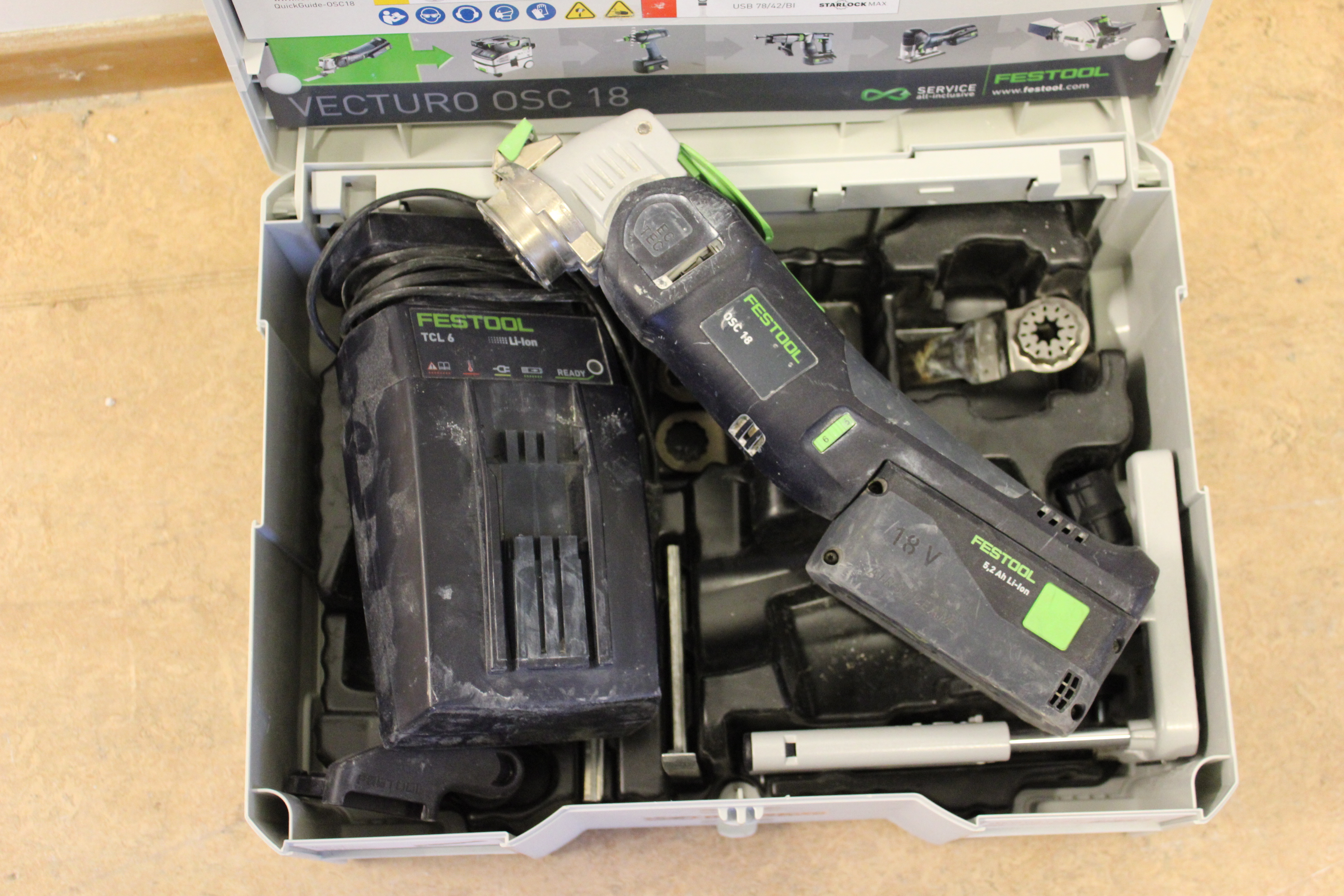 Multi-tool - Festool OSC 18 - PS 