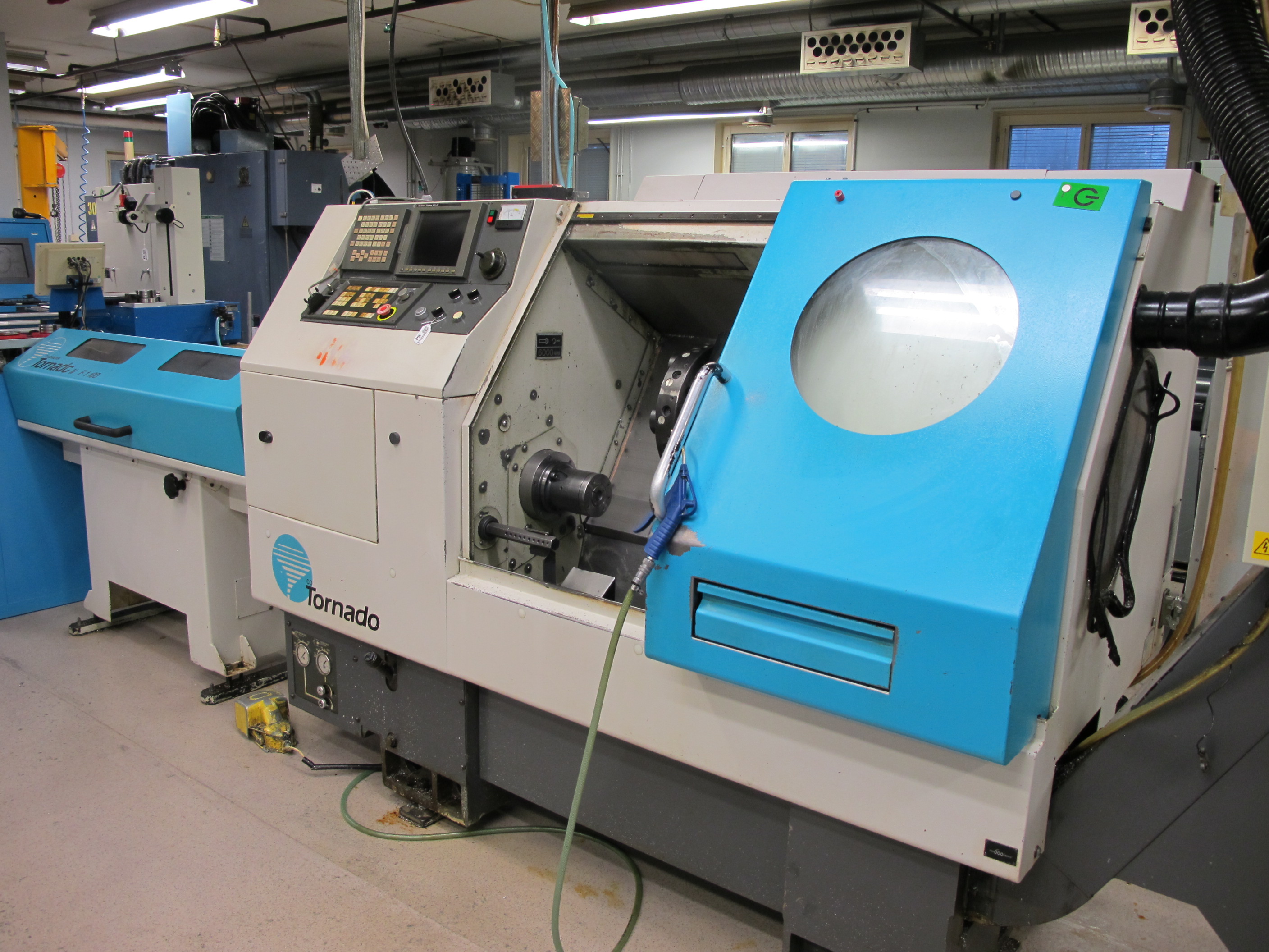 CNC lathe Colchester Tornado 110 with bar feeder
