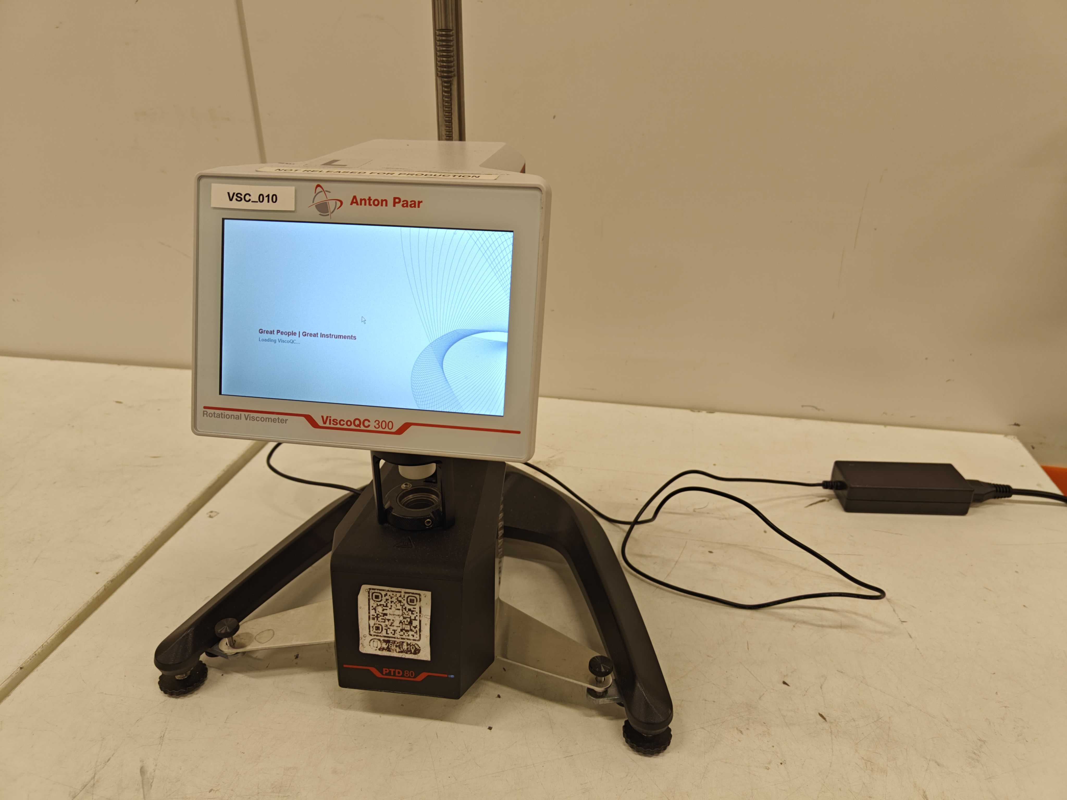 Rotationsviskosimeter - Anton Paar ViscoQC 300-L med PTD 80 - Auktioner ...