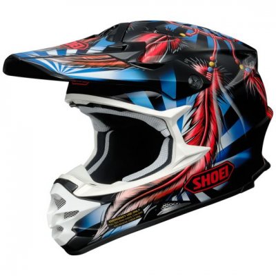 Cross helmet Shoei VFX-W Grant2 TC-1 red / blue size: XS - PS