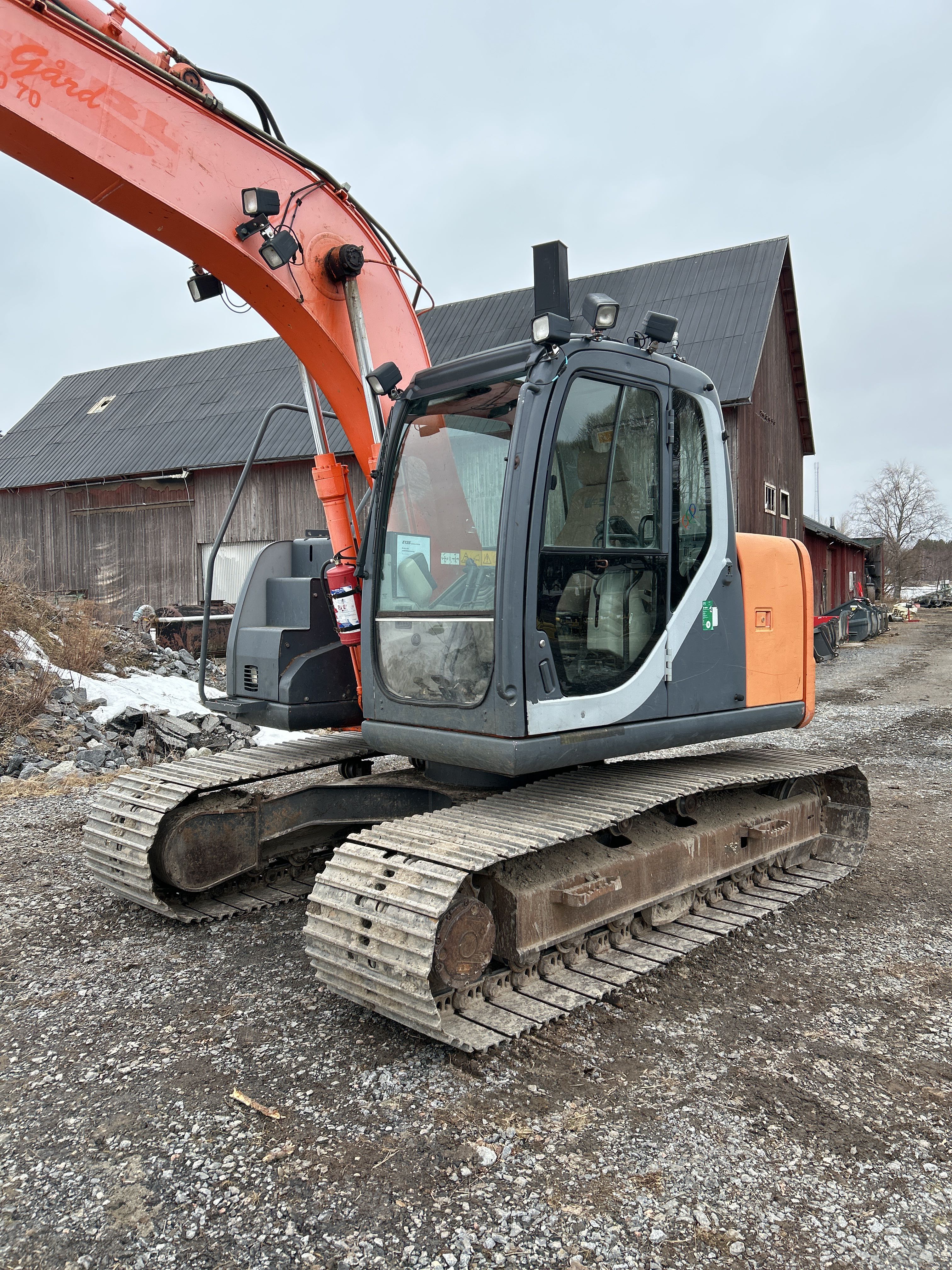 Crawler excavator Fiat Kobelco E135 -2004 (7153 hours) - PS