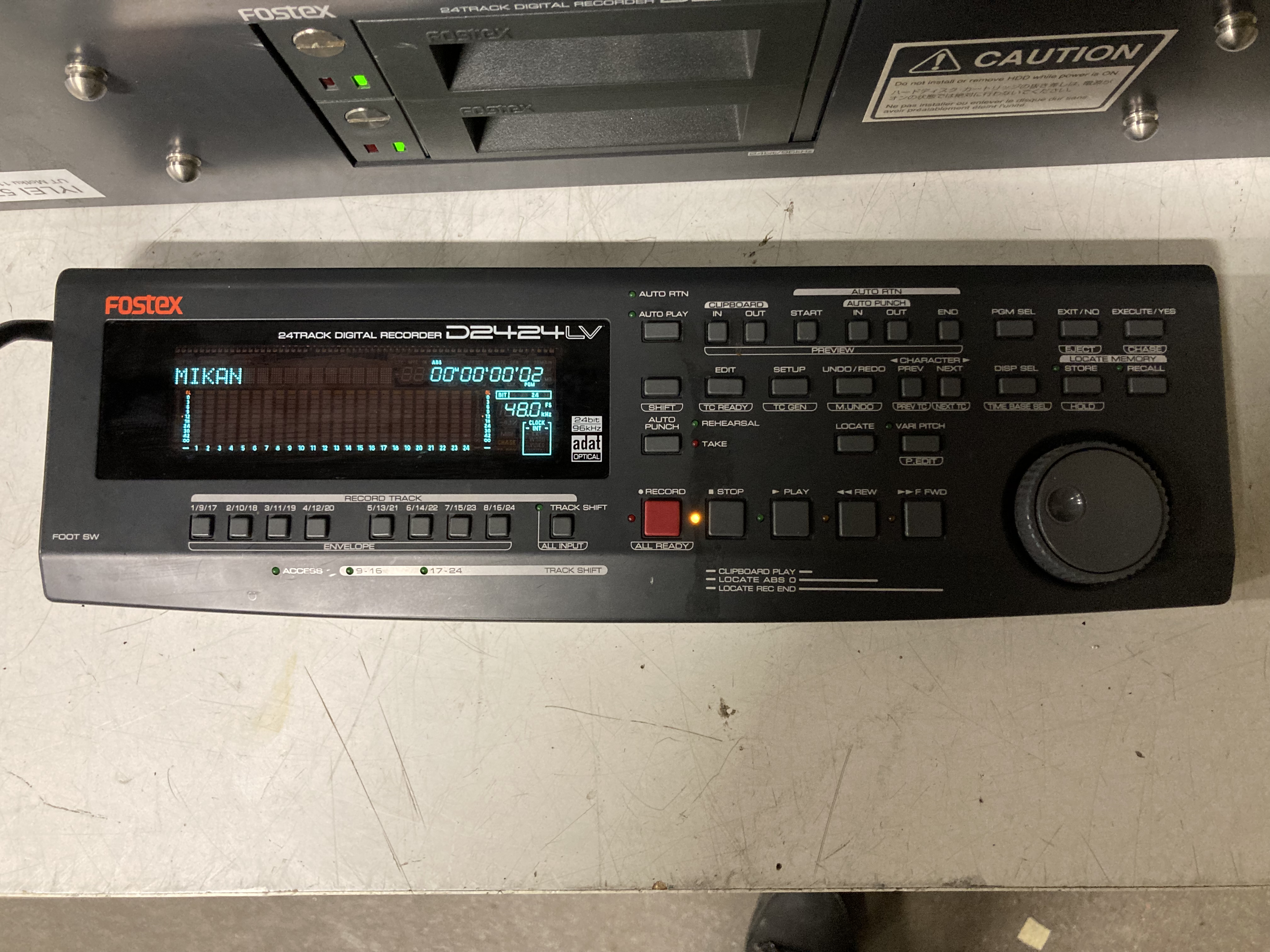 Fostex D2424LV 24 Track Digital Recorder - PS Auction - We