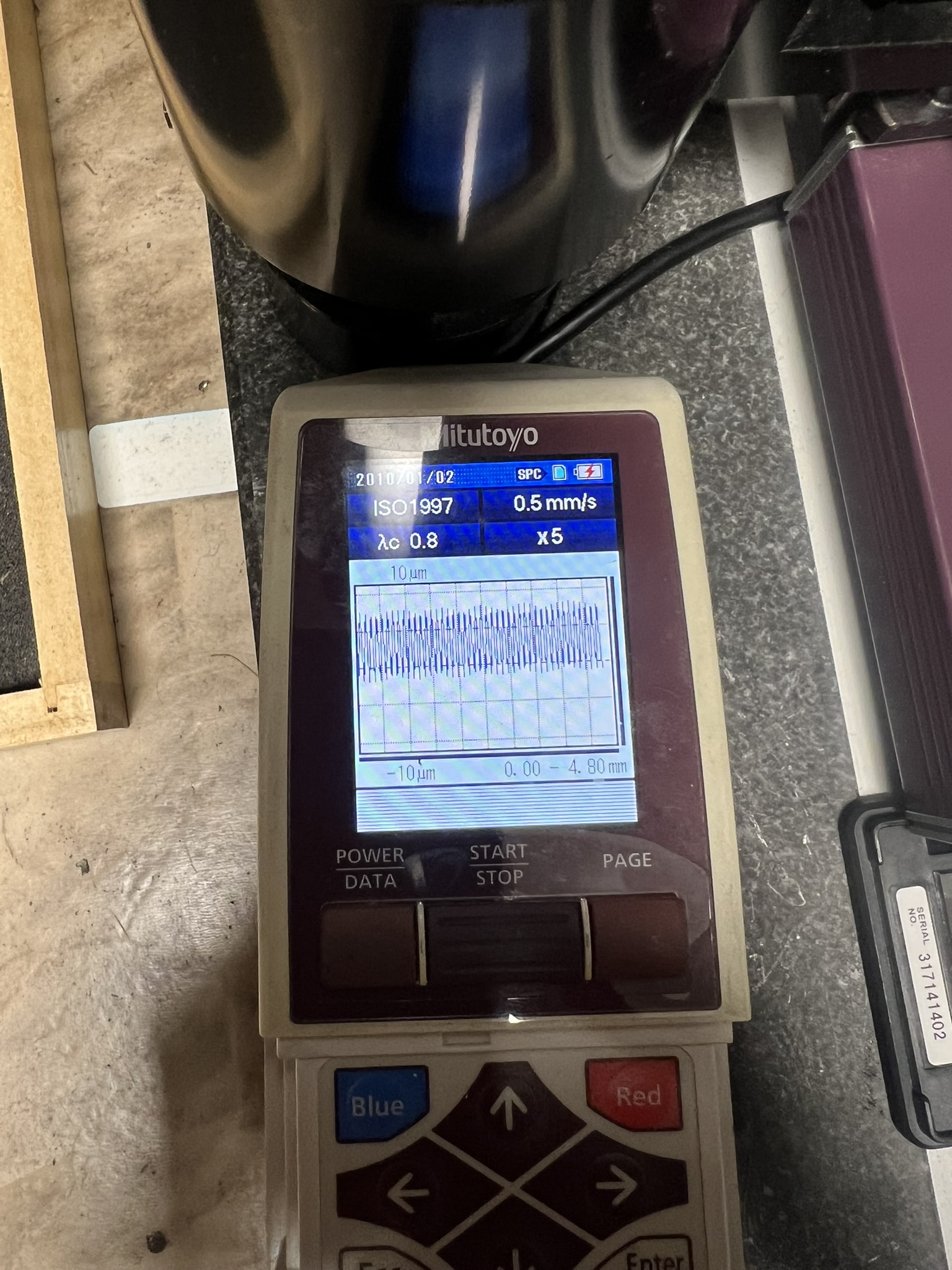 Surface roughness meter - PS Auction - We value the future - Largest in ...