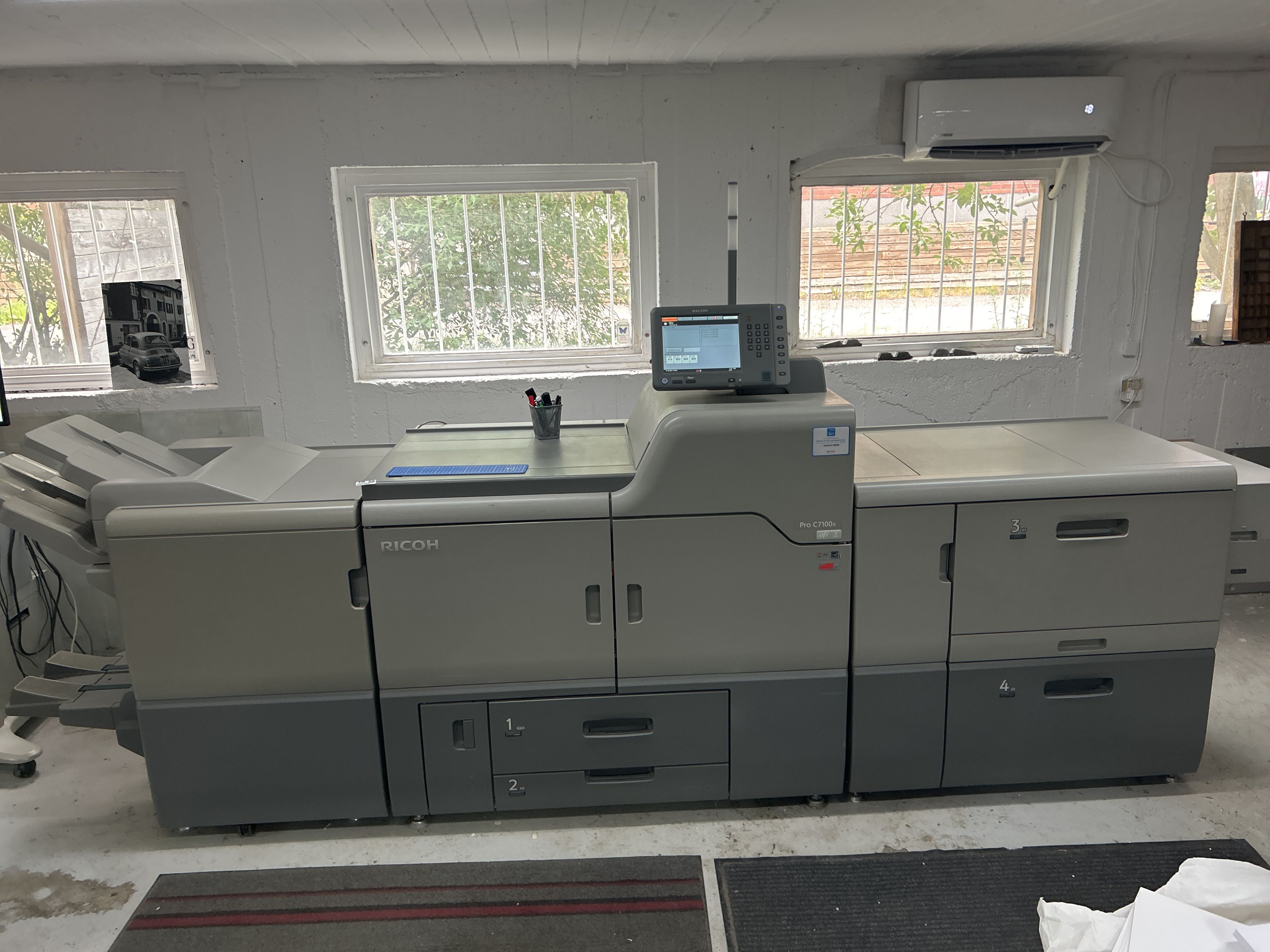 Digital production printer / color printing press Ricoh Pro C7100X